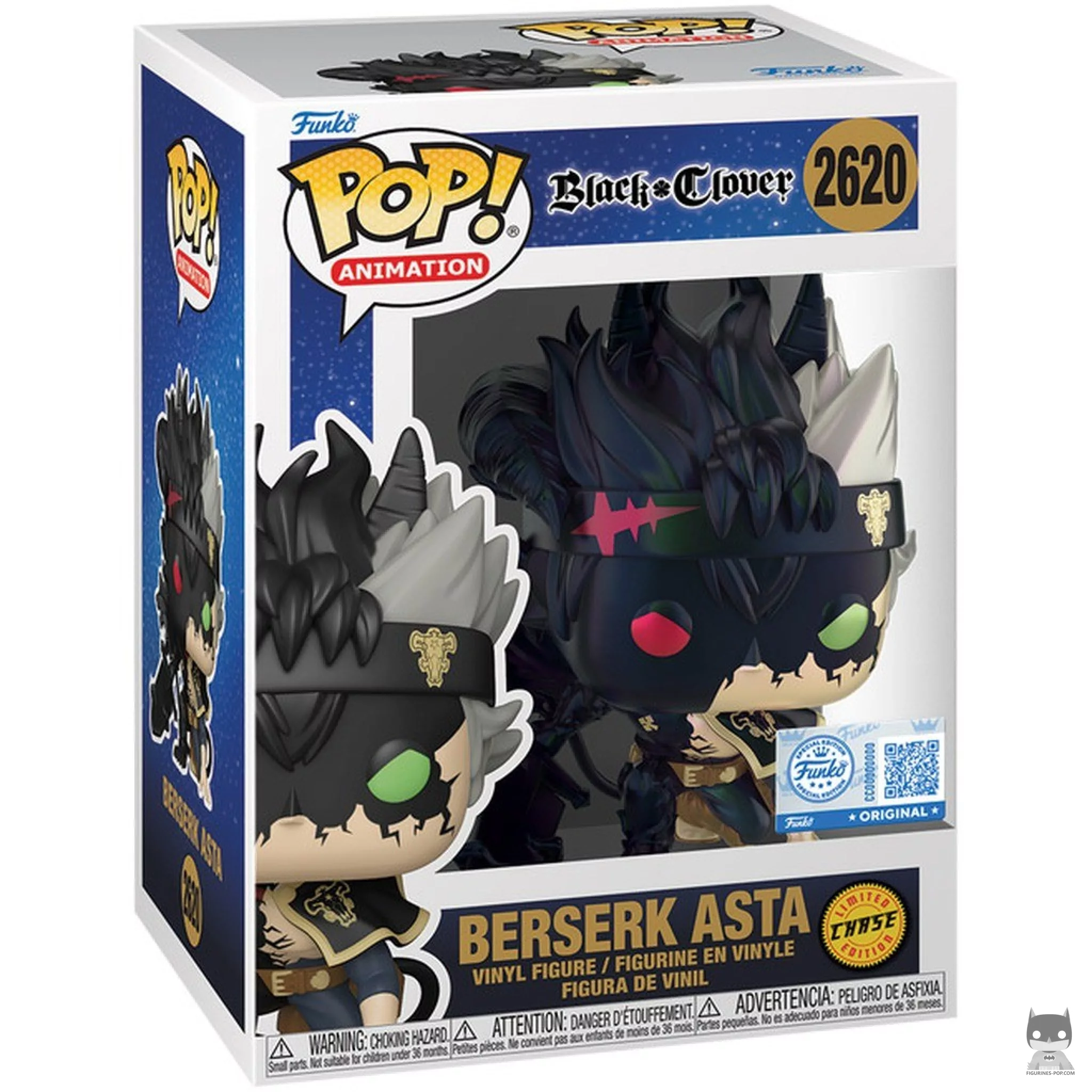 Berserk Asta (Chase) Funko Pop! figure in its box
