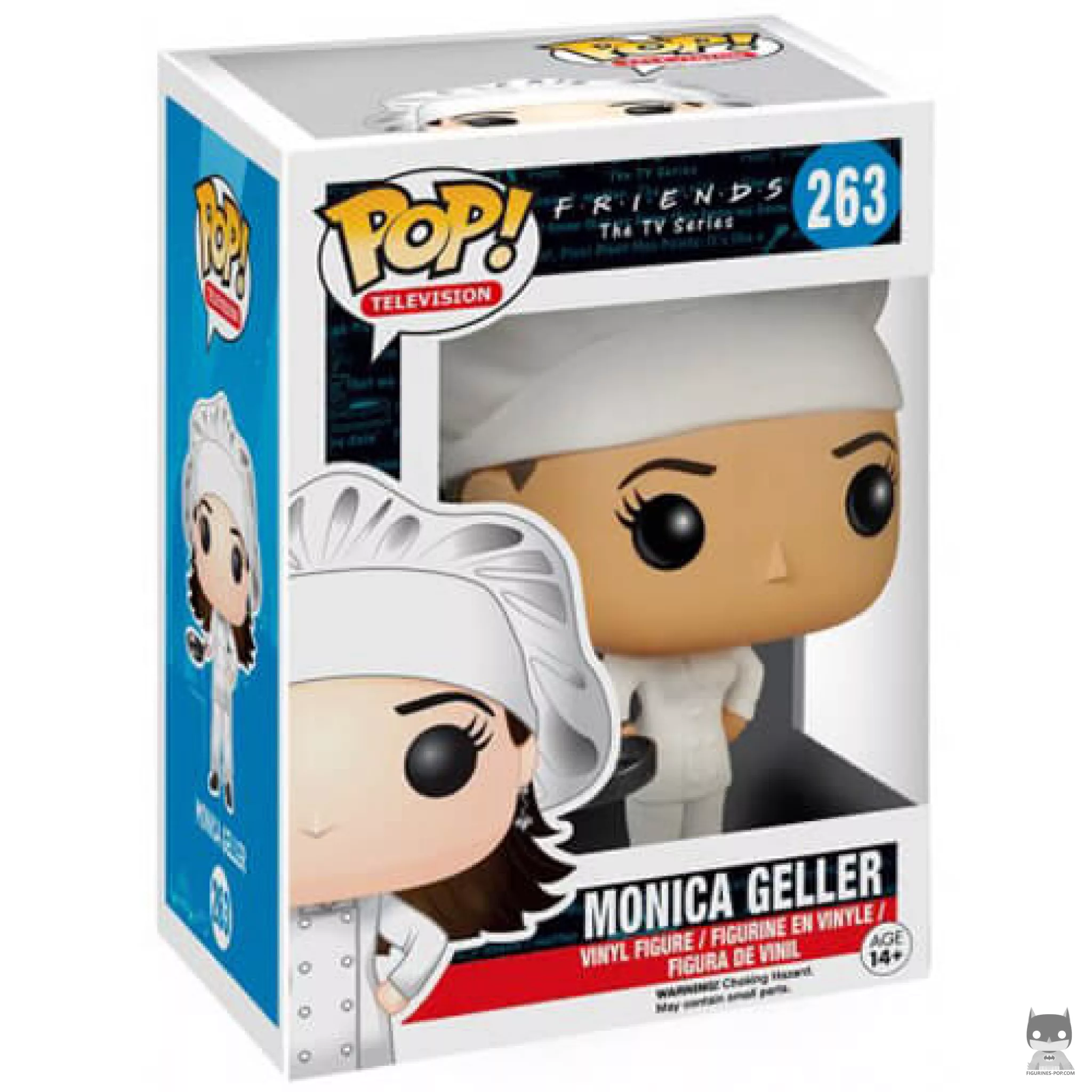 Monica Geller Funko Pop! figure in its box