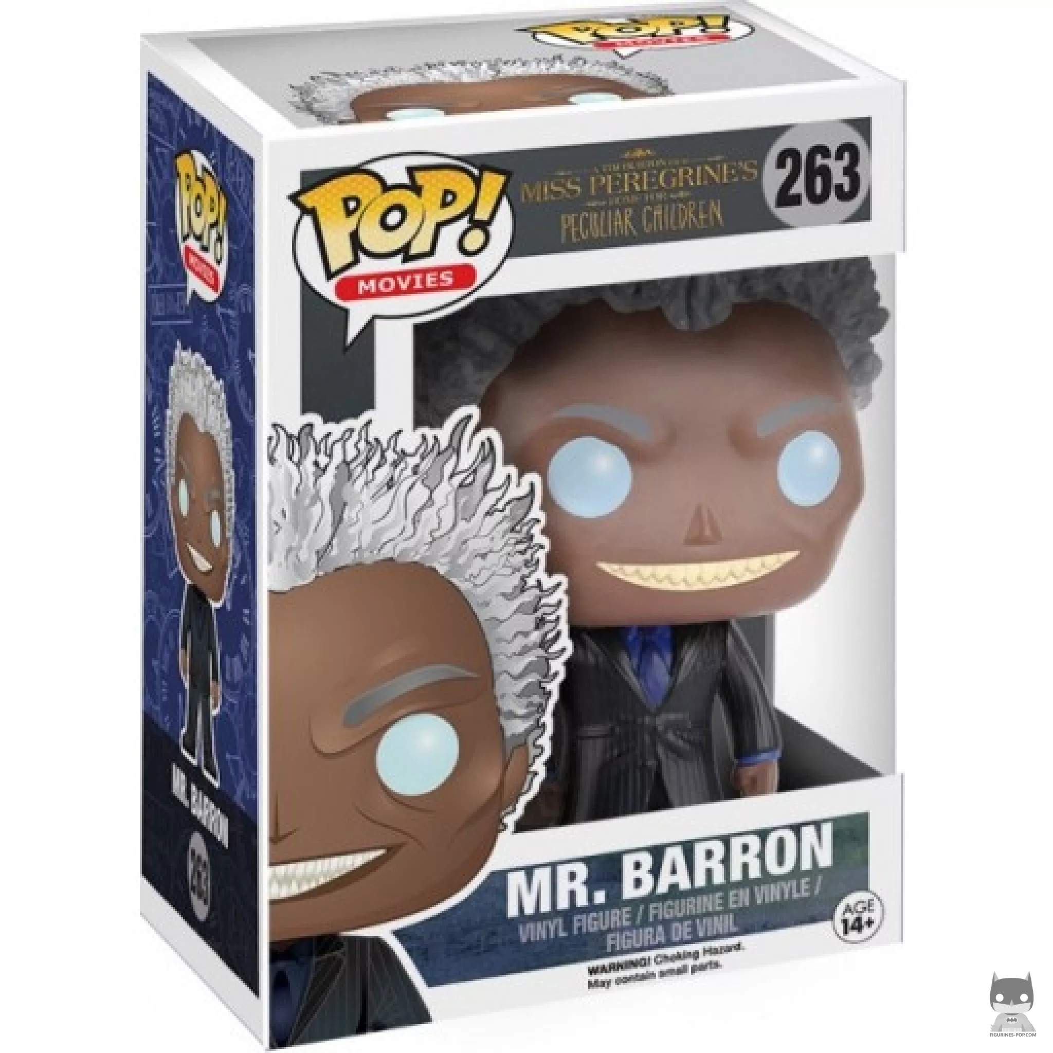 Mr. Barron Funko Pop! figure in its box