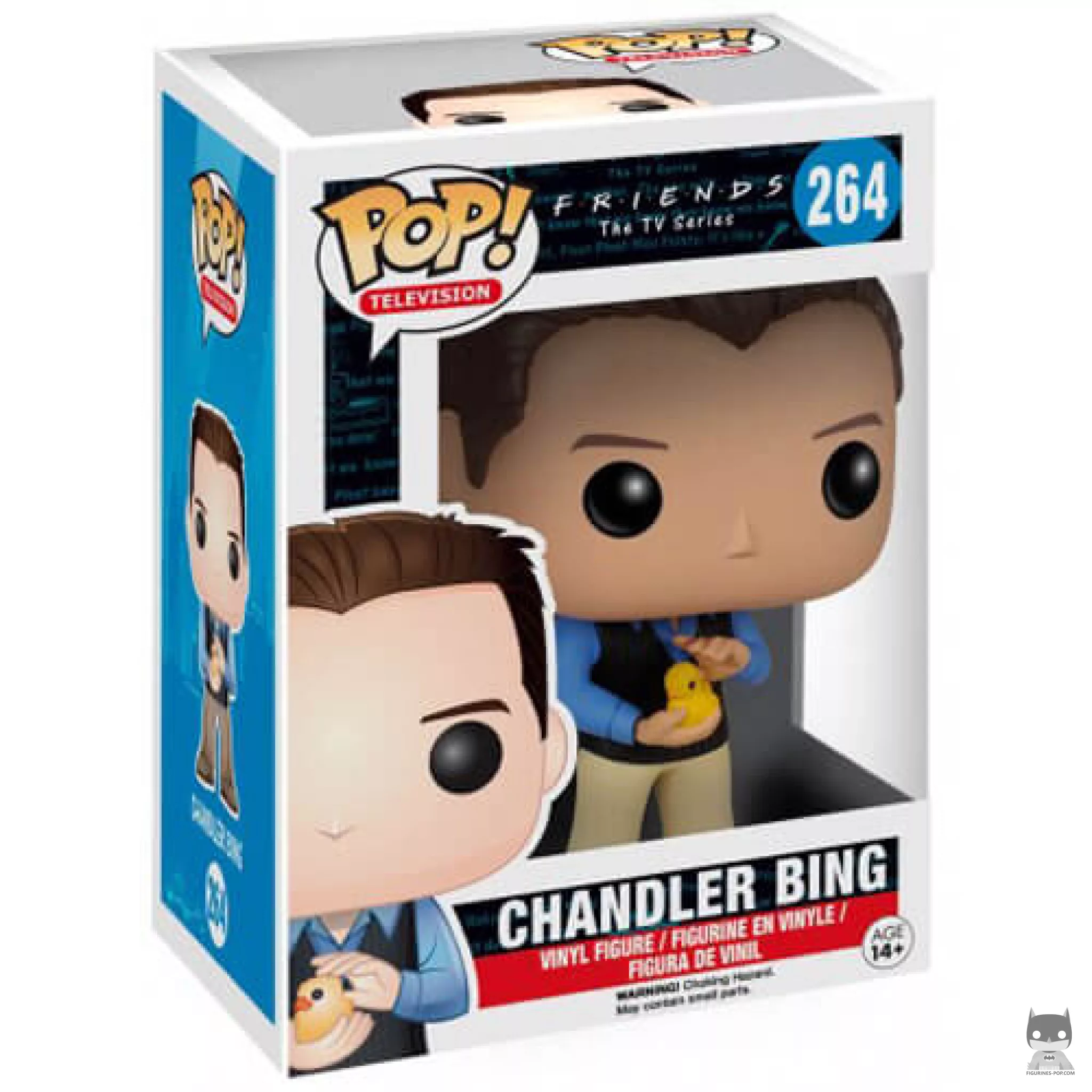Chandler Bing Funko Pop! figure in its box