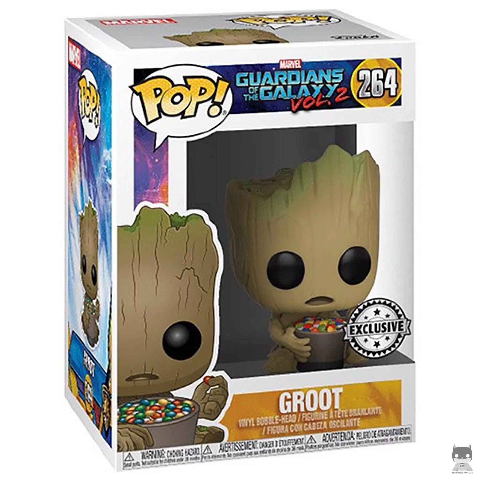 Groot (with Candy Bowl) Funko Pop! figure in its box