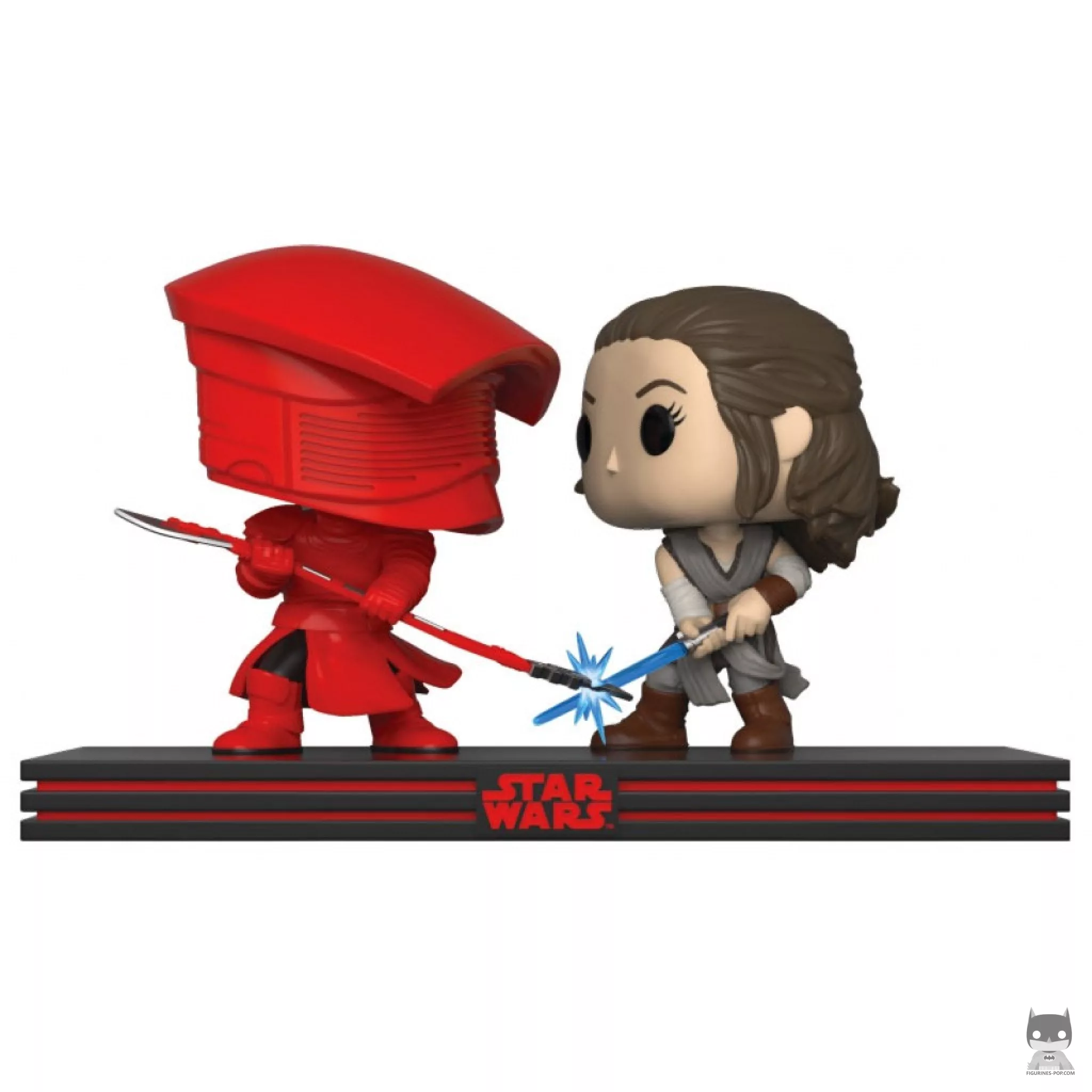 Clash on the Supremacy (Rey & Praetorian Guard) Funko Pop! figure (Star Wars: Episode VIII, The Last Jedi)