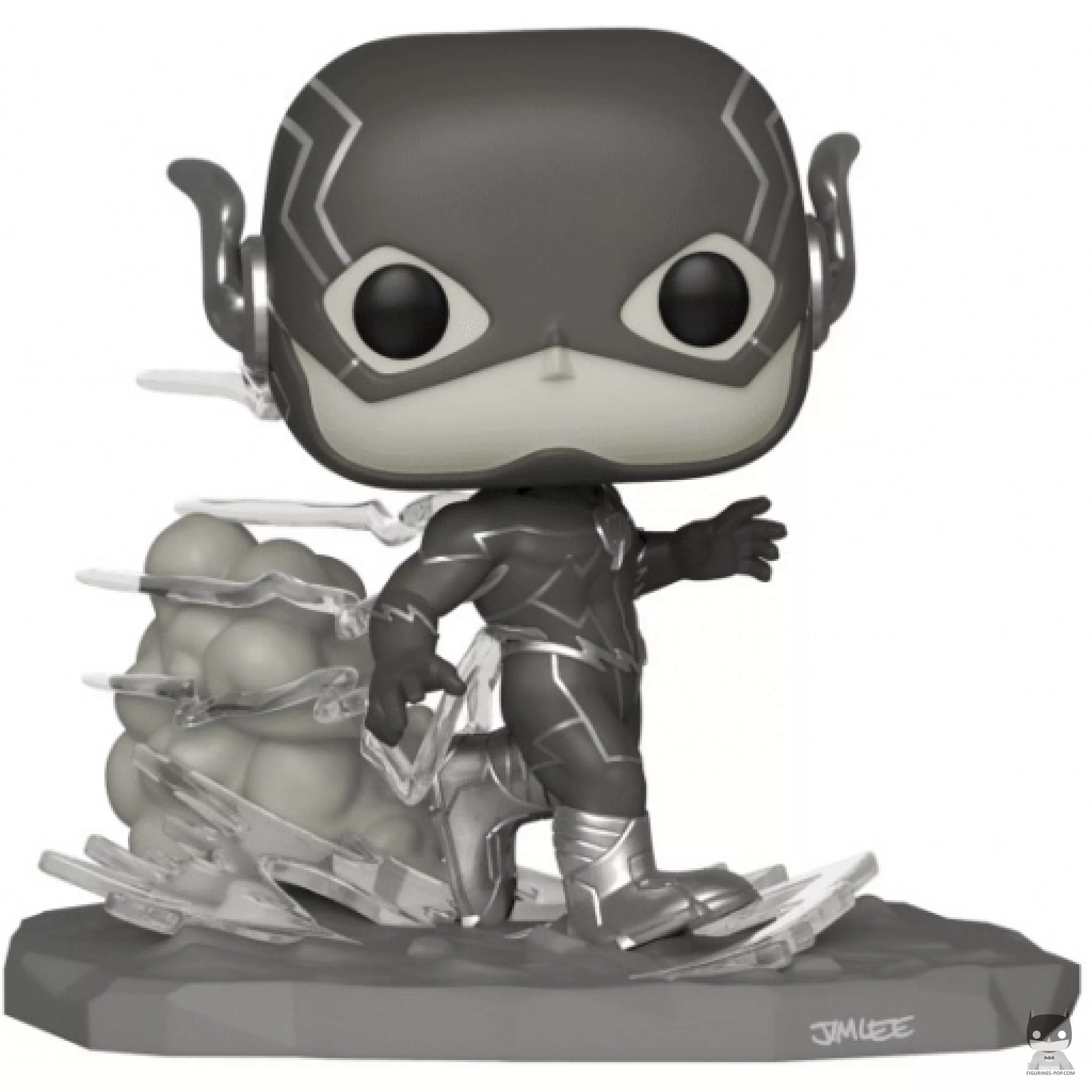 The Flash (Black & White) Funko Pop! figure (DC Jim Lee Deluxe)