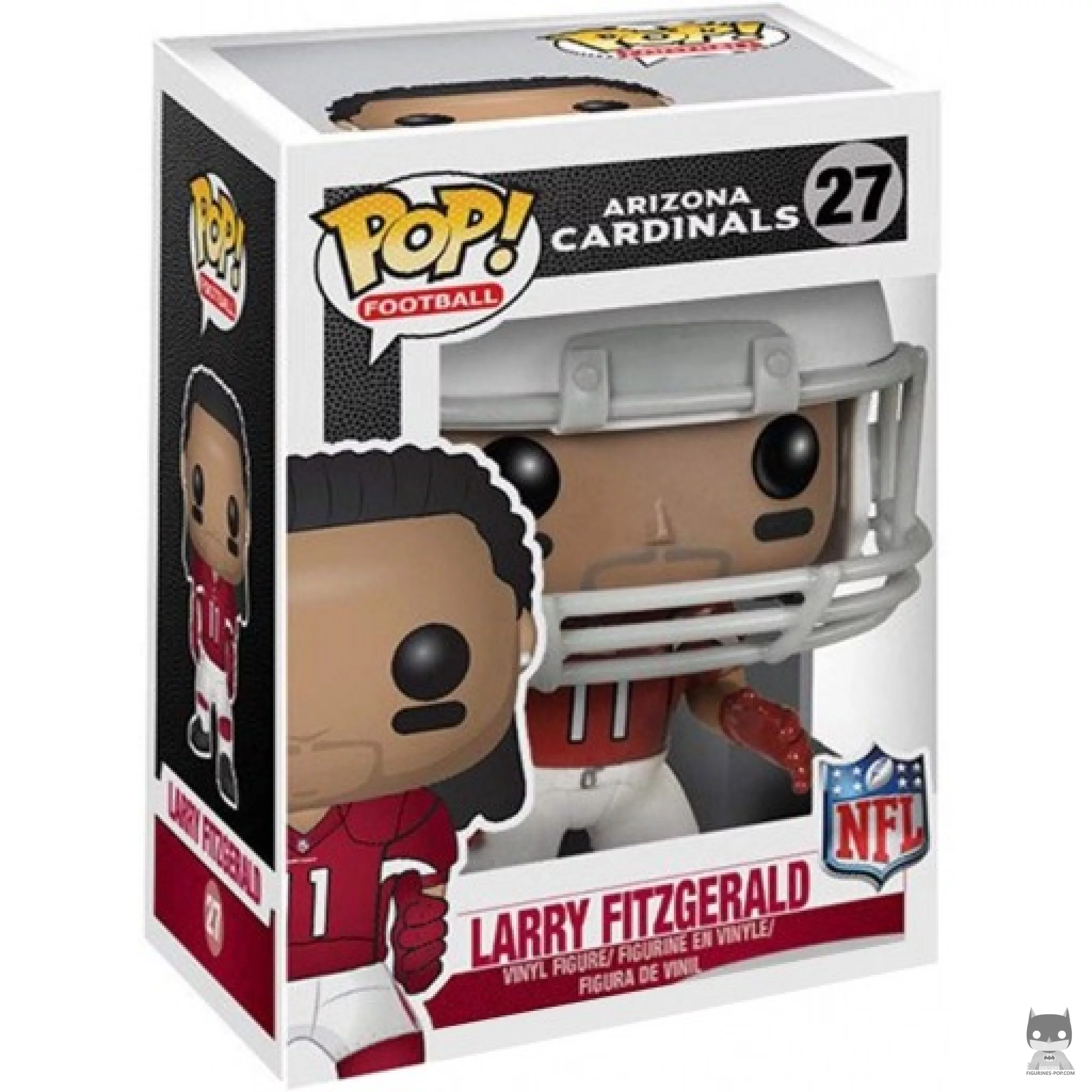 Larry Fitzgerald Funko Pop! figure in its box