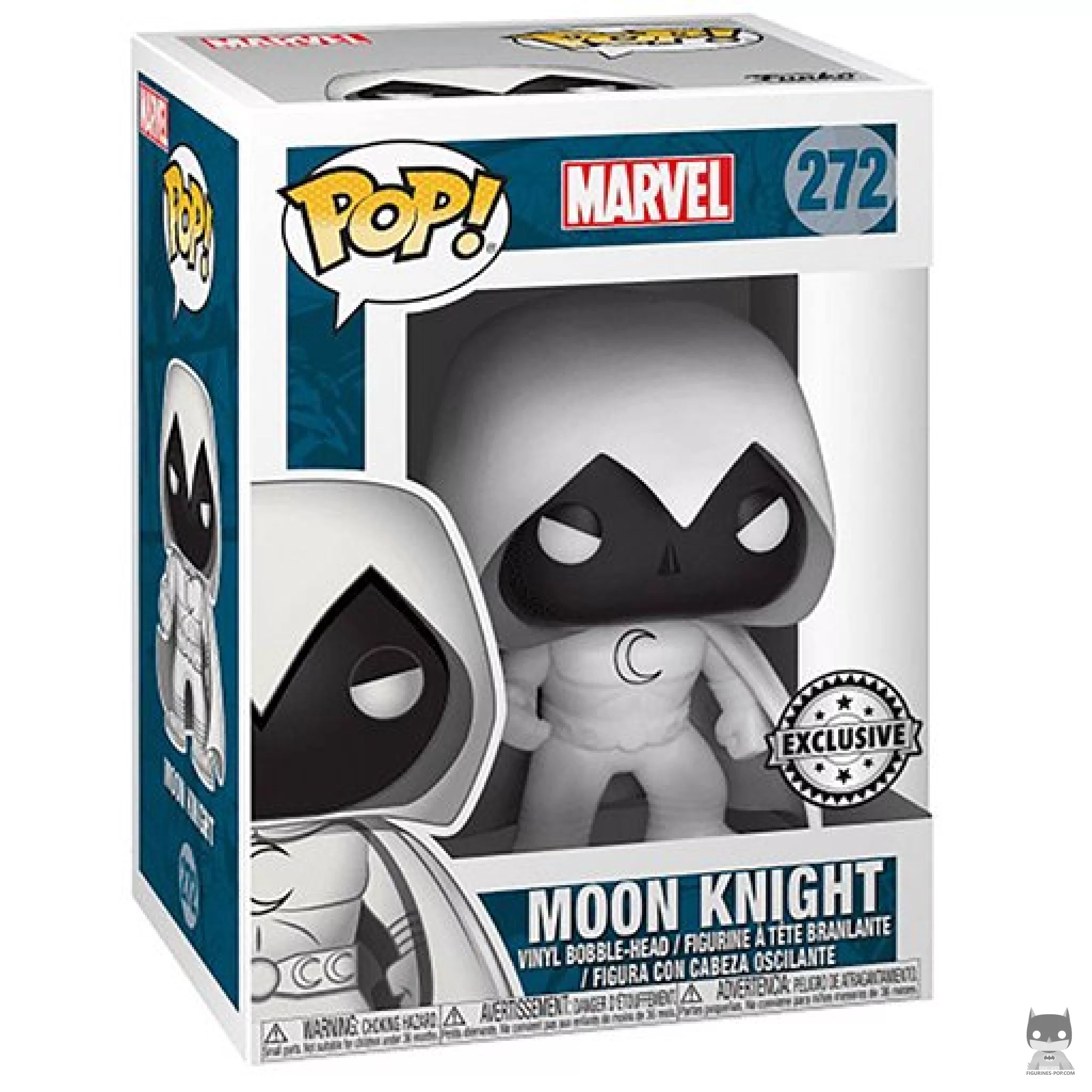 Moon Knight Funko Pop! figure in its box