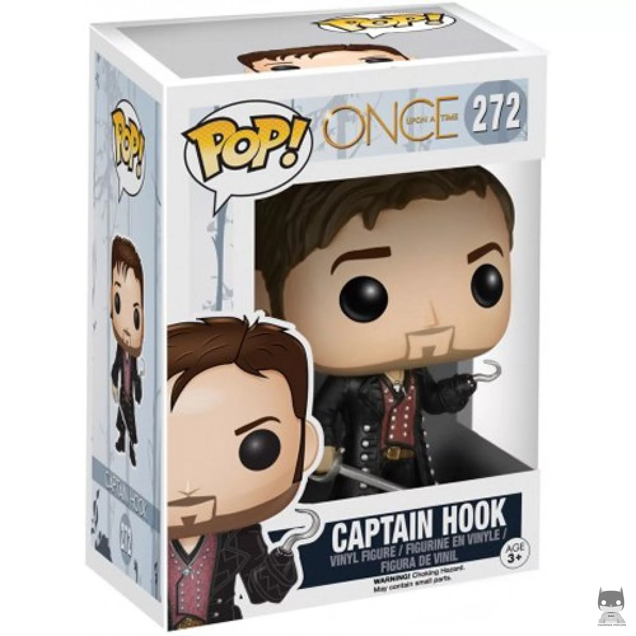 Captain Hook Funko Pop! figure in its box