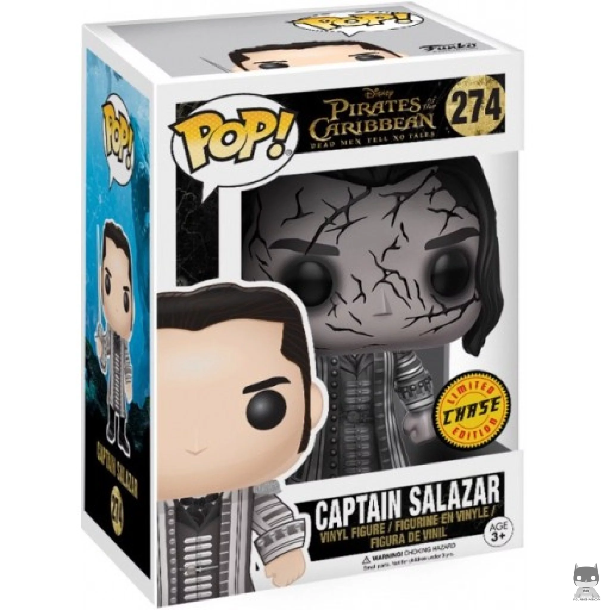 Captain Salazar (Chase) Funko Pop! figure in its box
