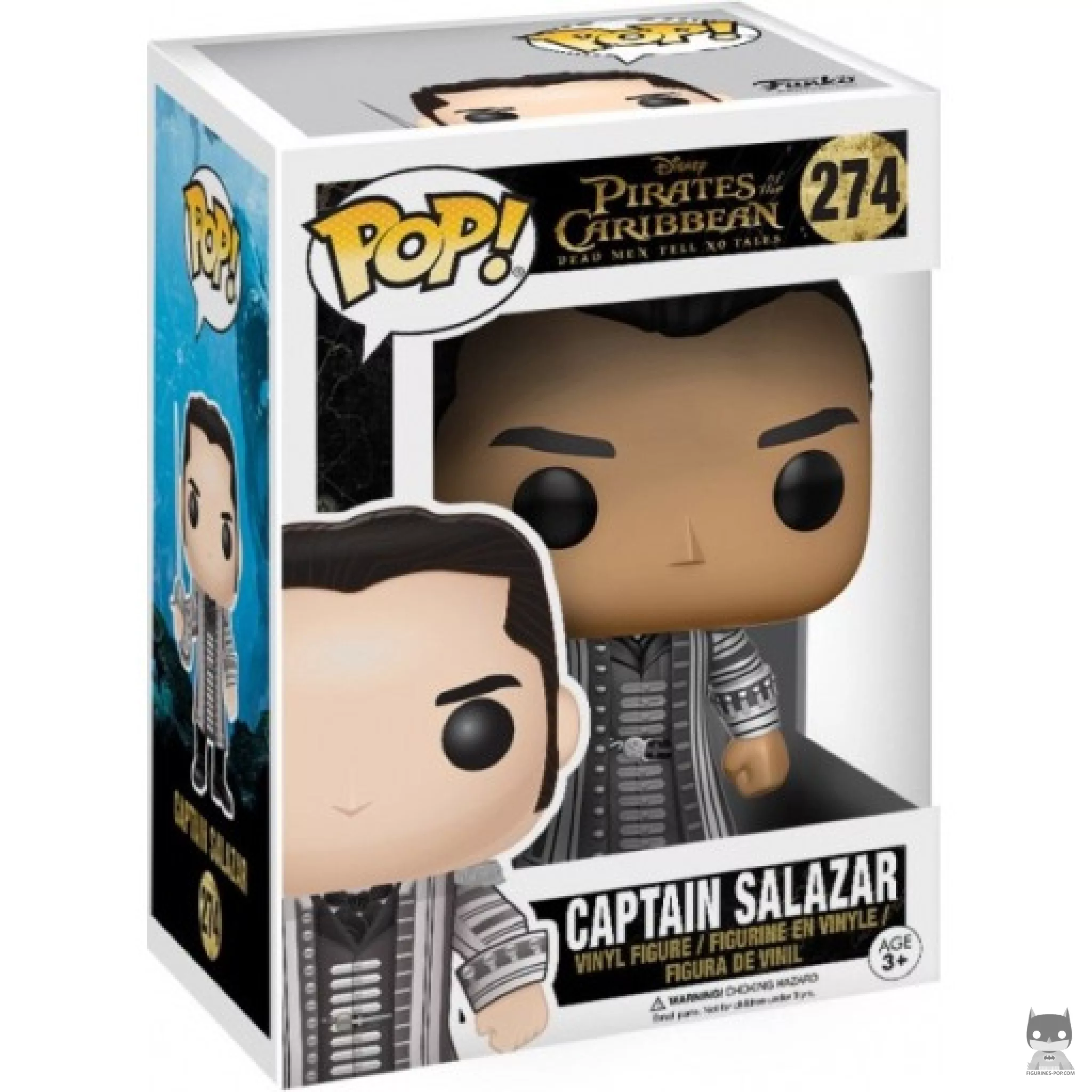 Captain Salazar Funko Pop! figure in its box