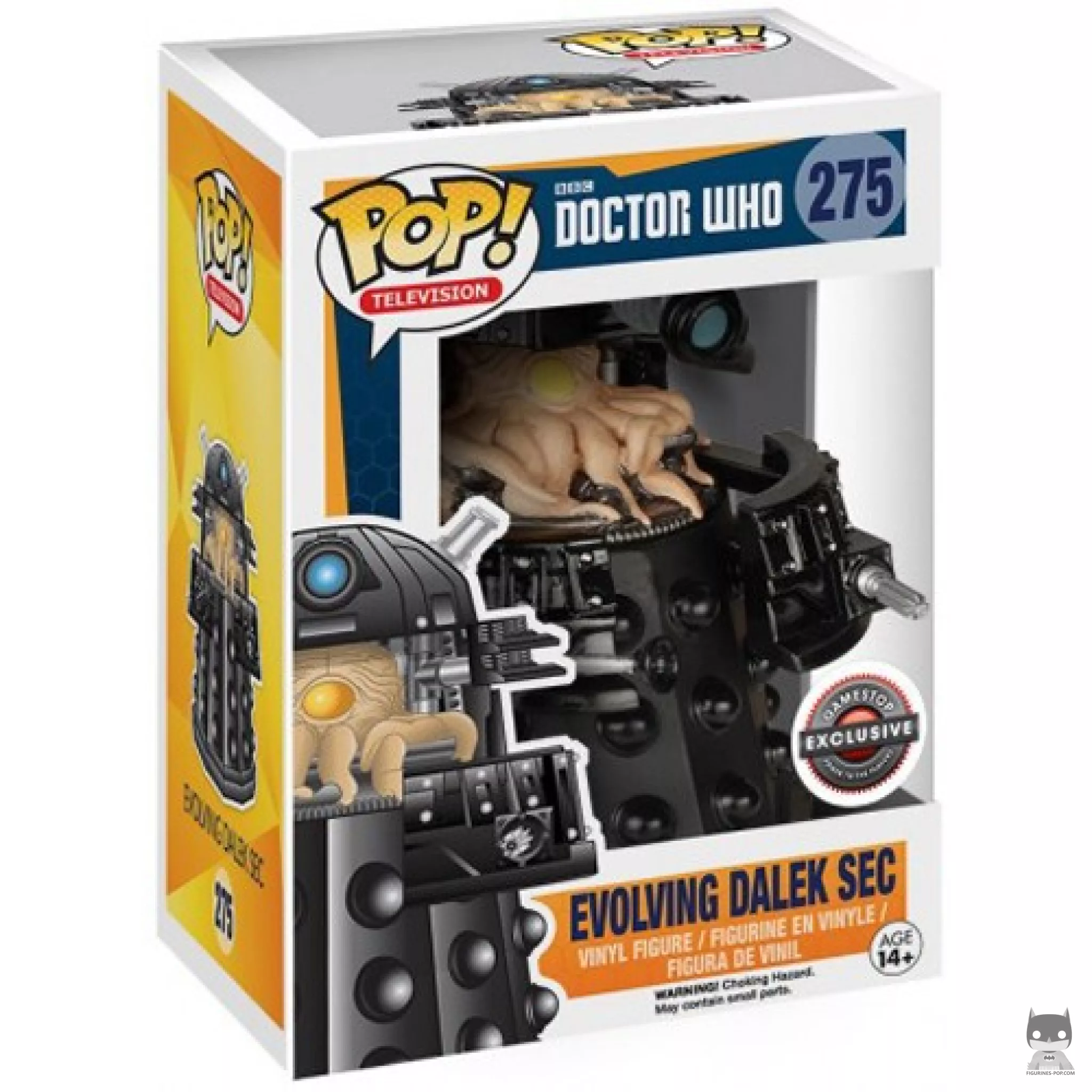 Evolving Dalek Sec Funko Pop! figure in its box