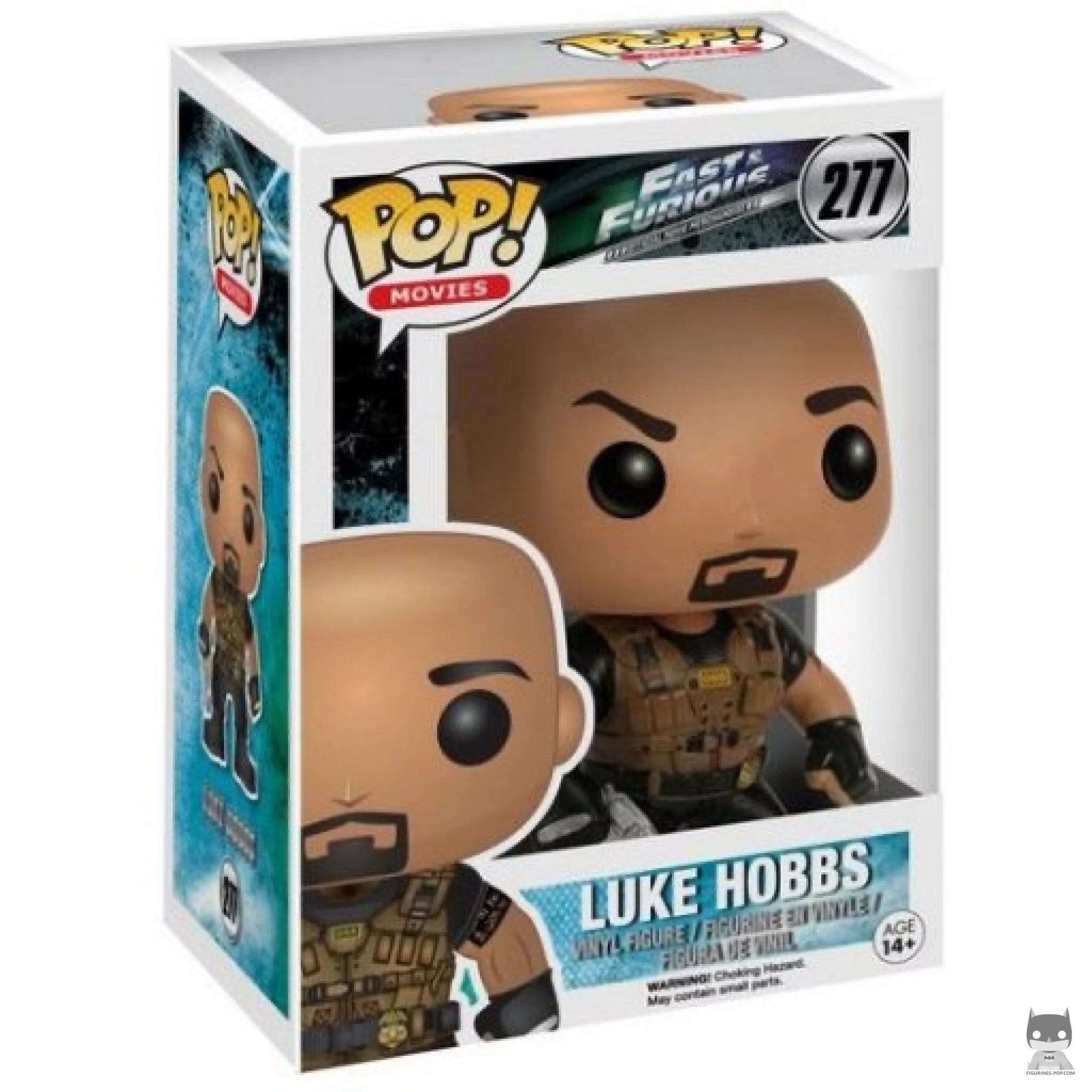 Luke Hobbs Funko Pop! figure in its box
