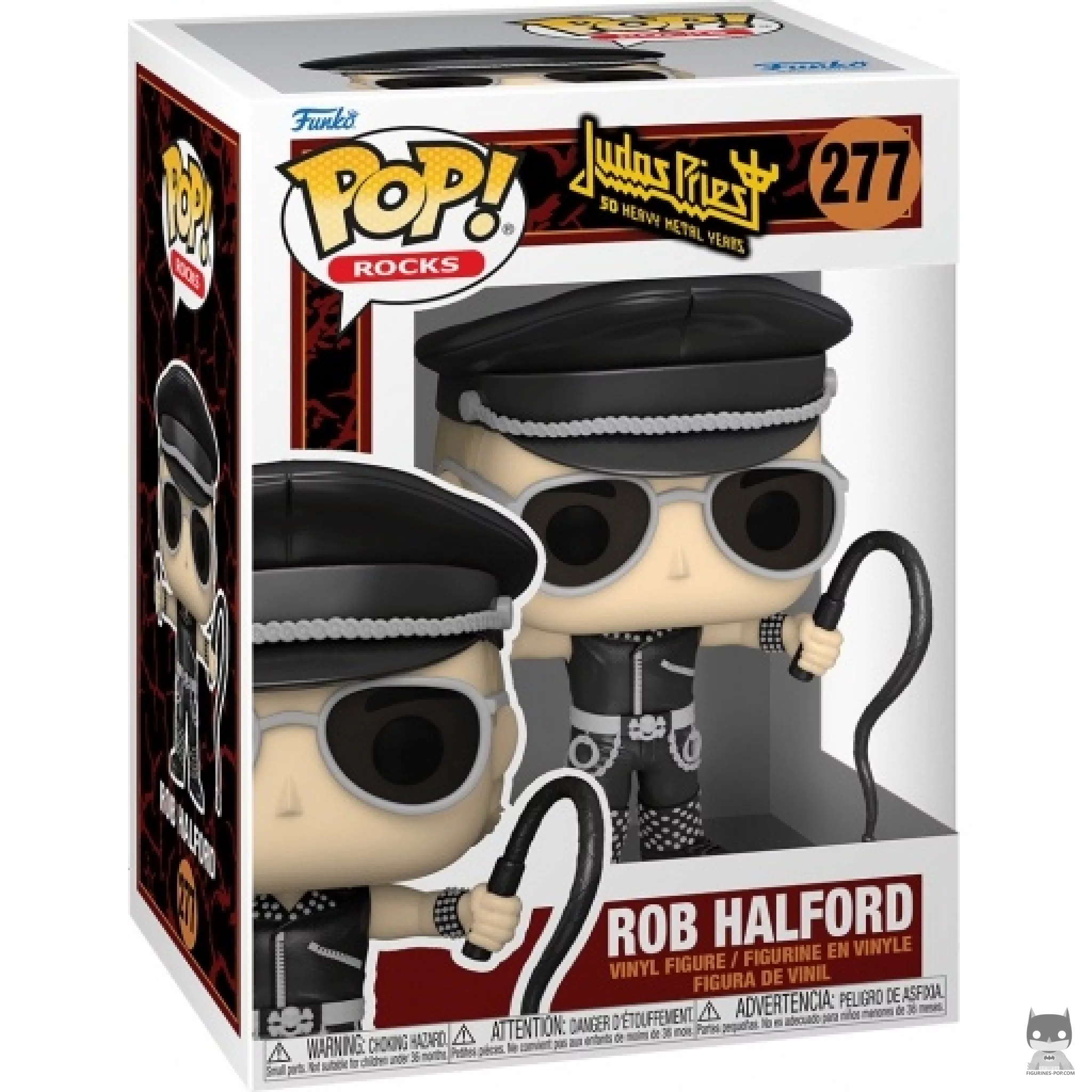 Rob Halford Funko Pop! figure in its box