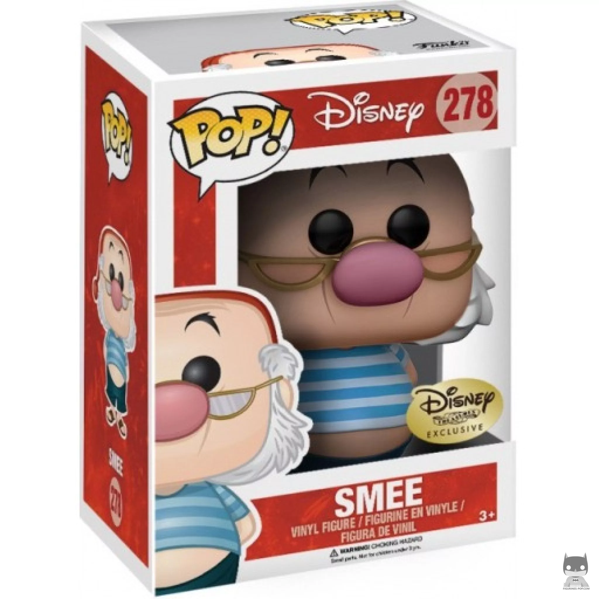 Mr. Smee Funko Pop! figure in its box