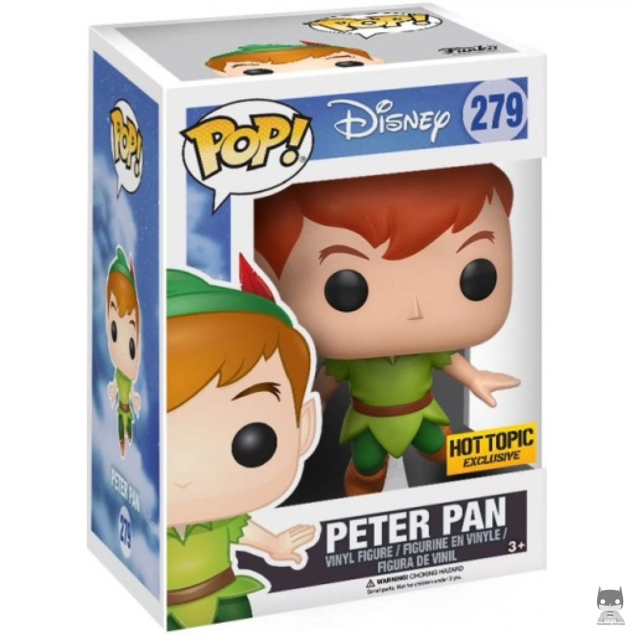 Peter Pan Funko Pop! figure in its box