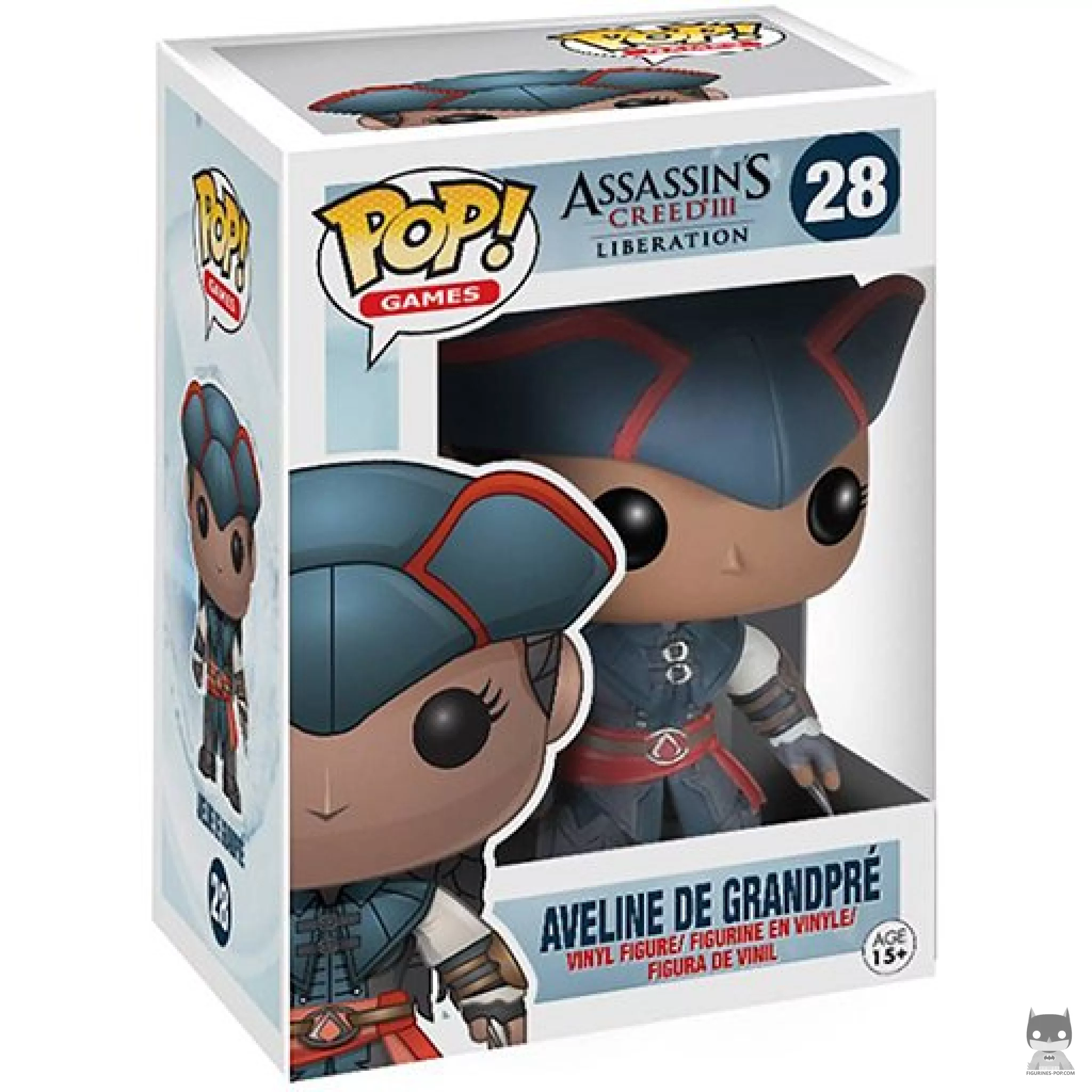 Aveline de Grandpre Funko Pop! figure in its box