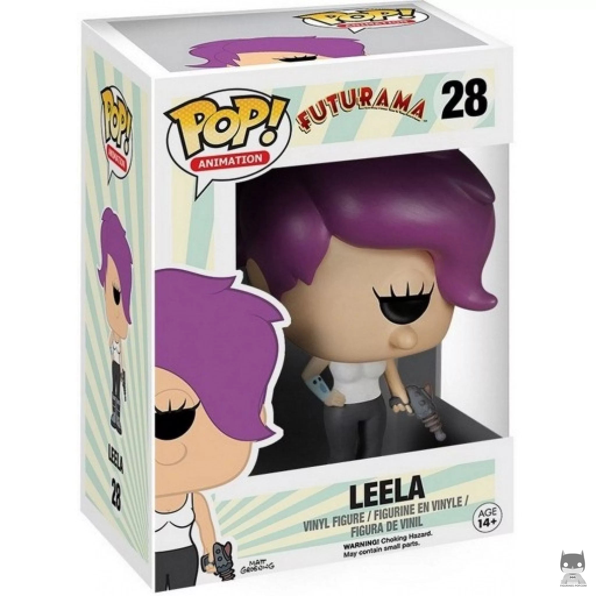 Turanga Leela Funko Pop! figure in its box