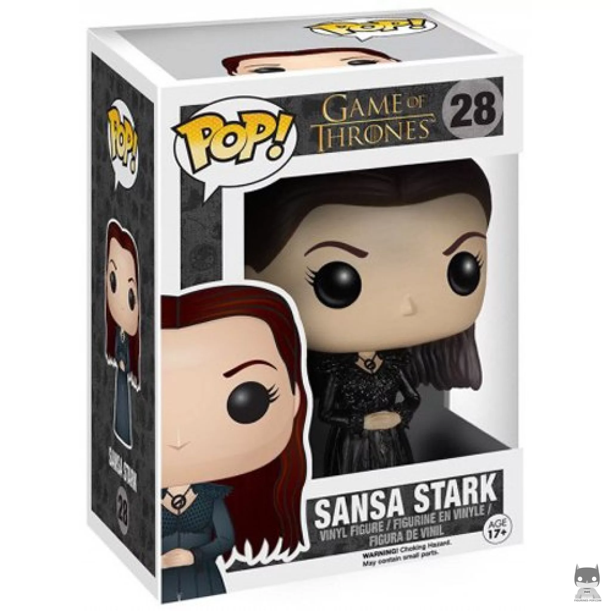 Sansa Stark Funko Pop! figure in its box