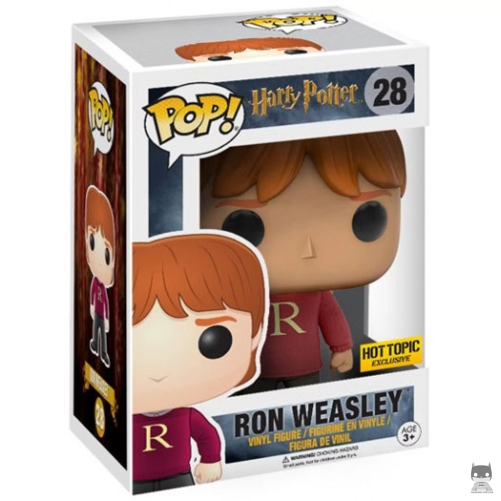 Ron Weasley in Sweater Funko Pop! figure in its box