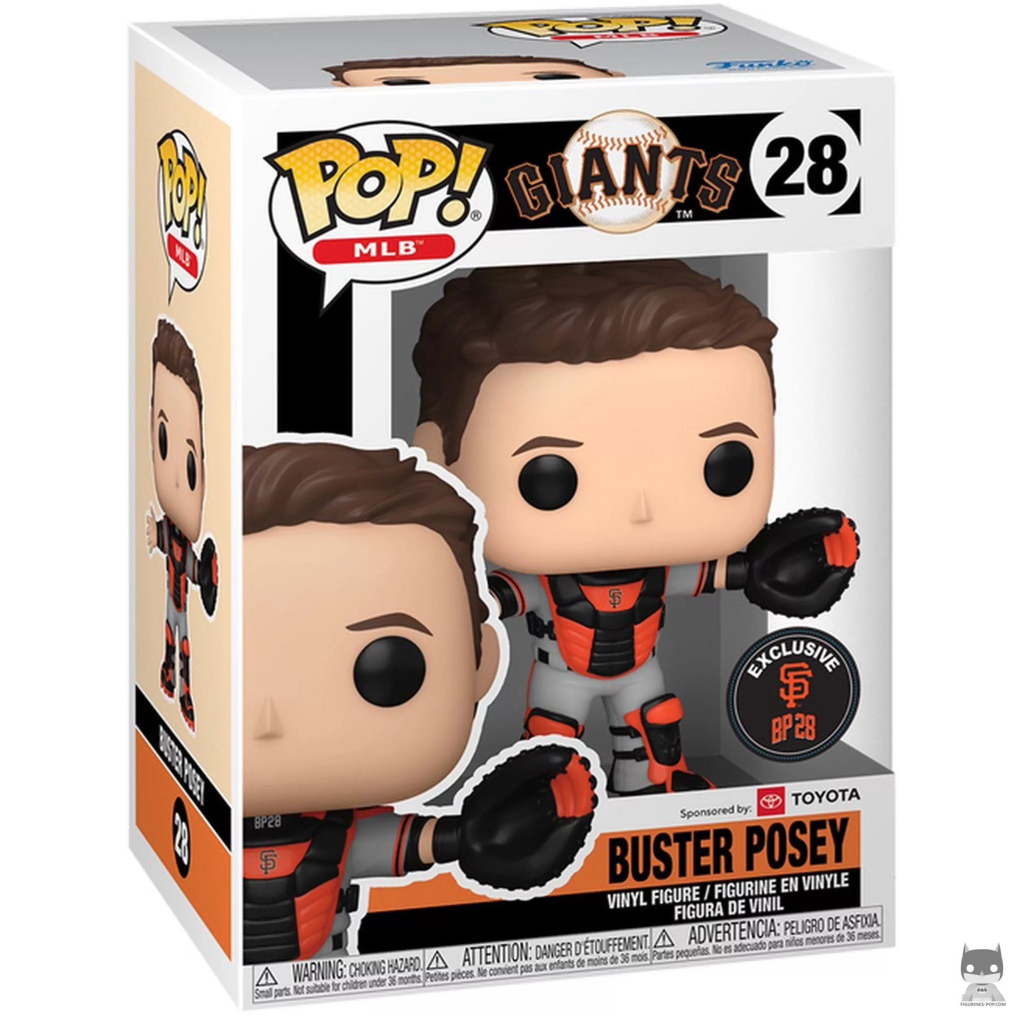 Buster Posey Funko Pop! figure in its box