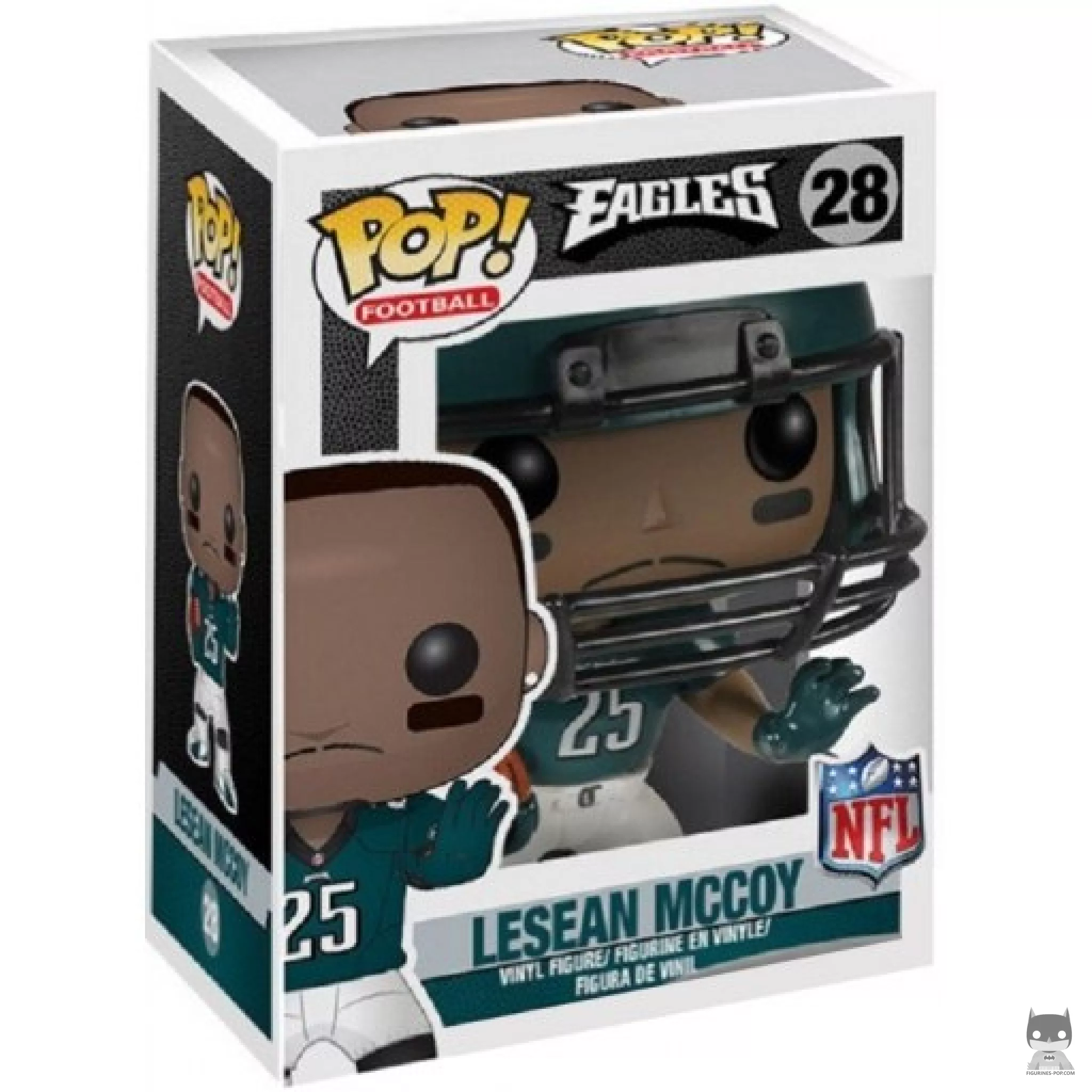 LeSean McCoy Funko Pop! figure in its box
