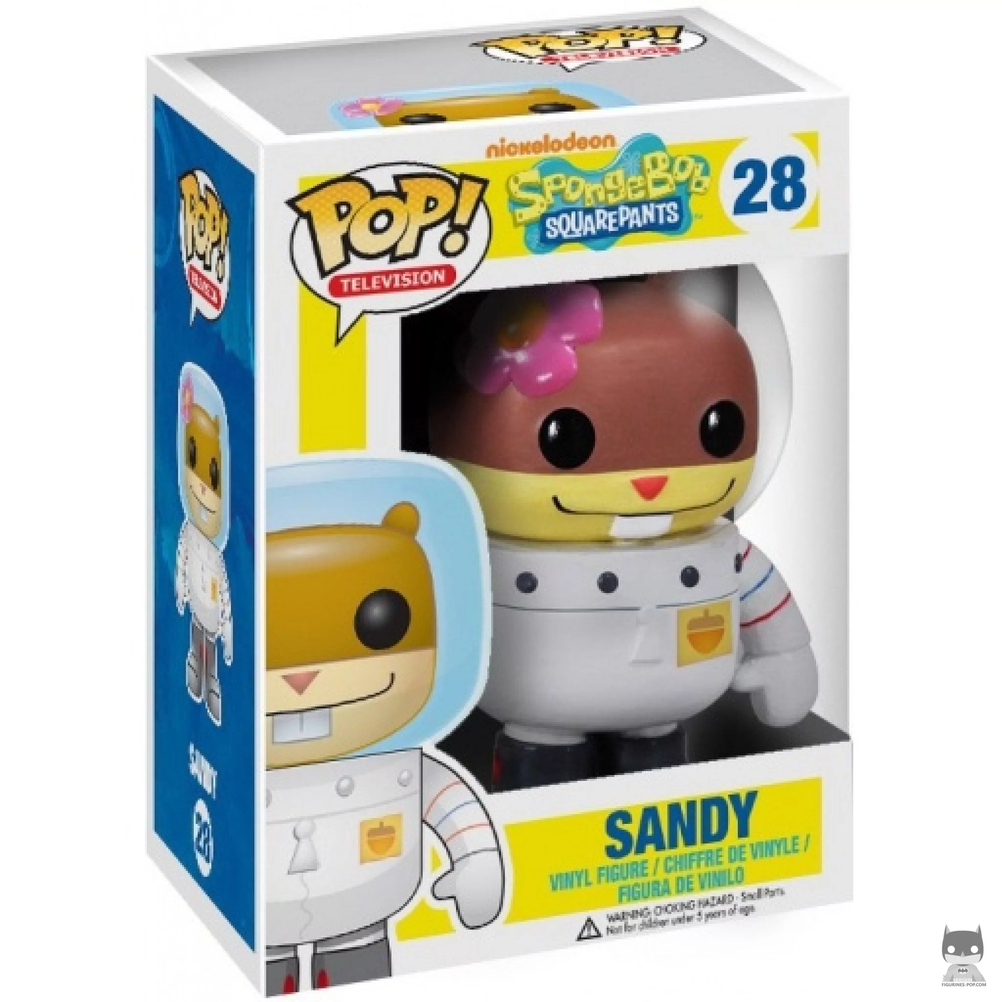 Sandy Cheeks Funko Pop! figure in its box