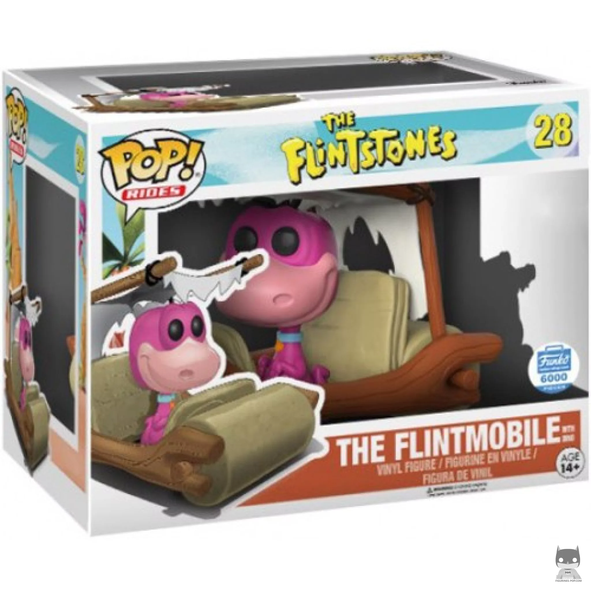 Dino Funko Pop! figure in its box