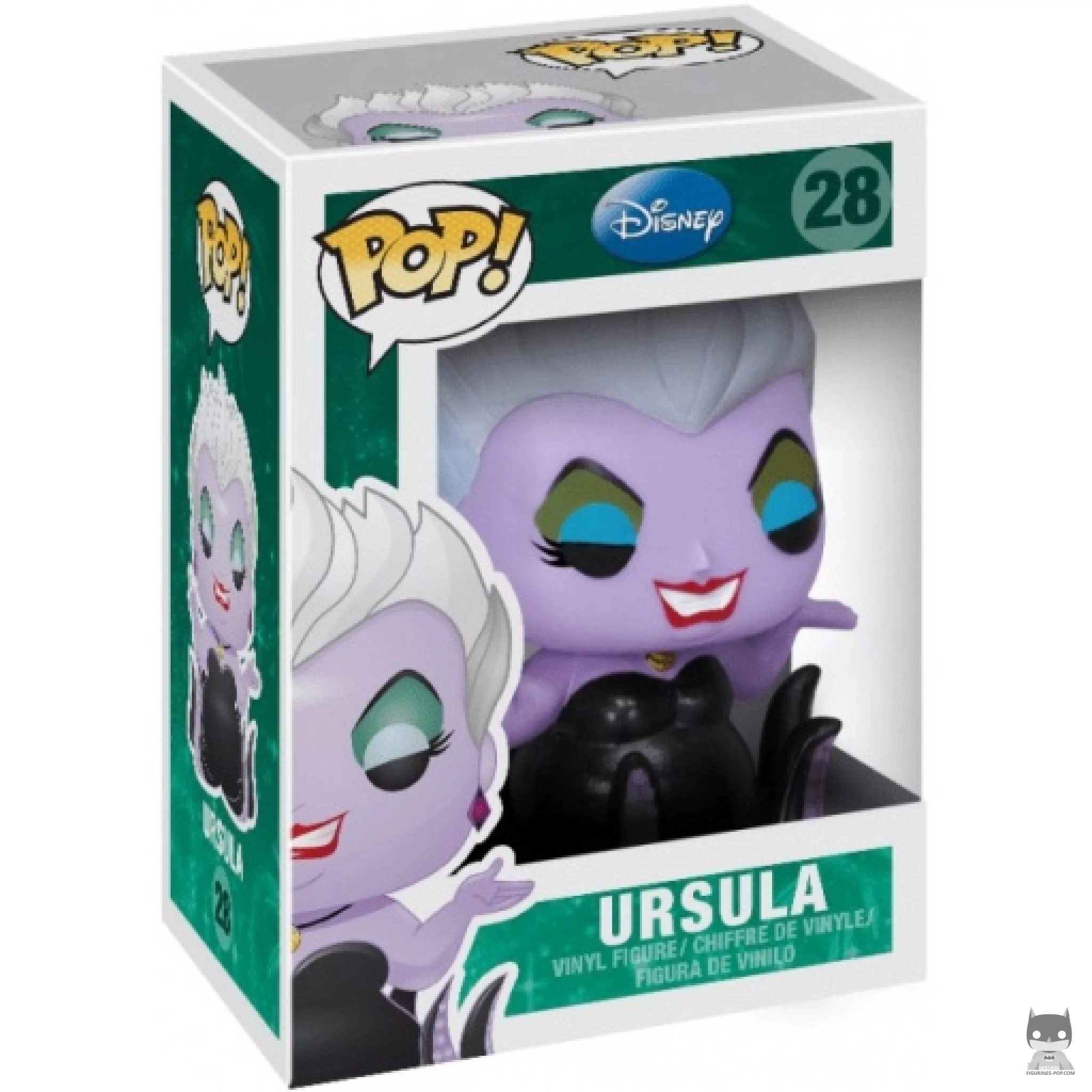Ursula Funko Pop! figure in its box