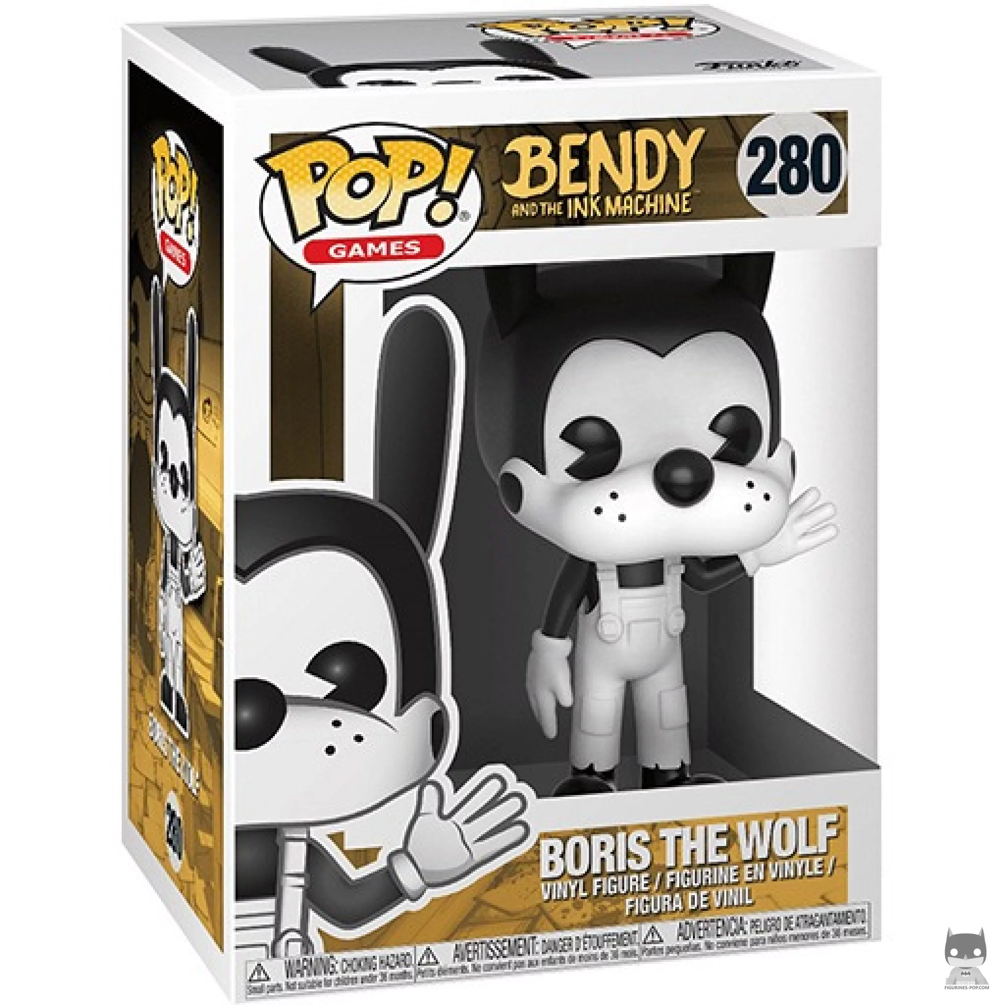 Boris the Wolf Funko Pop! figure in its box