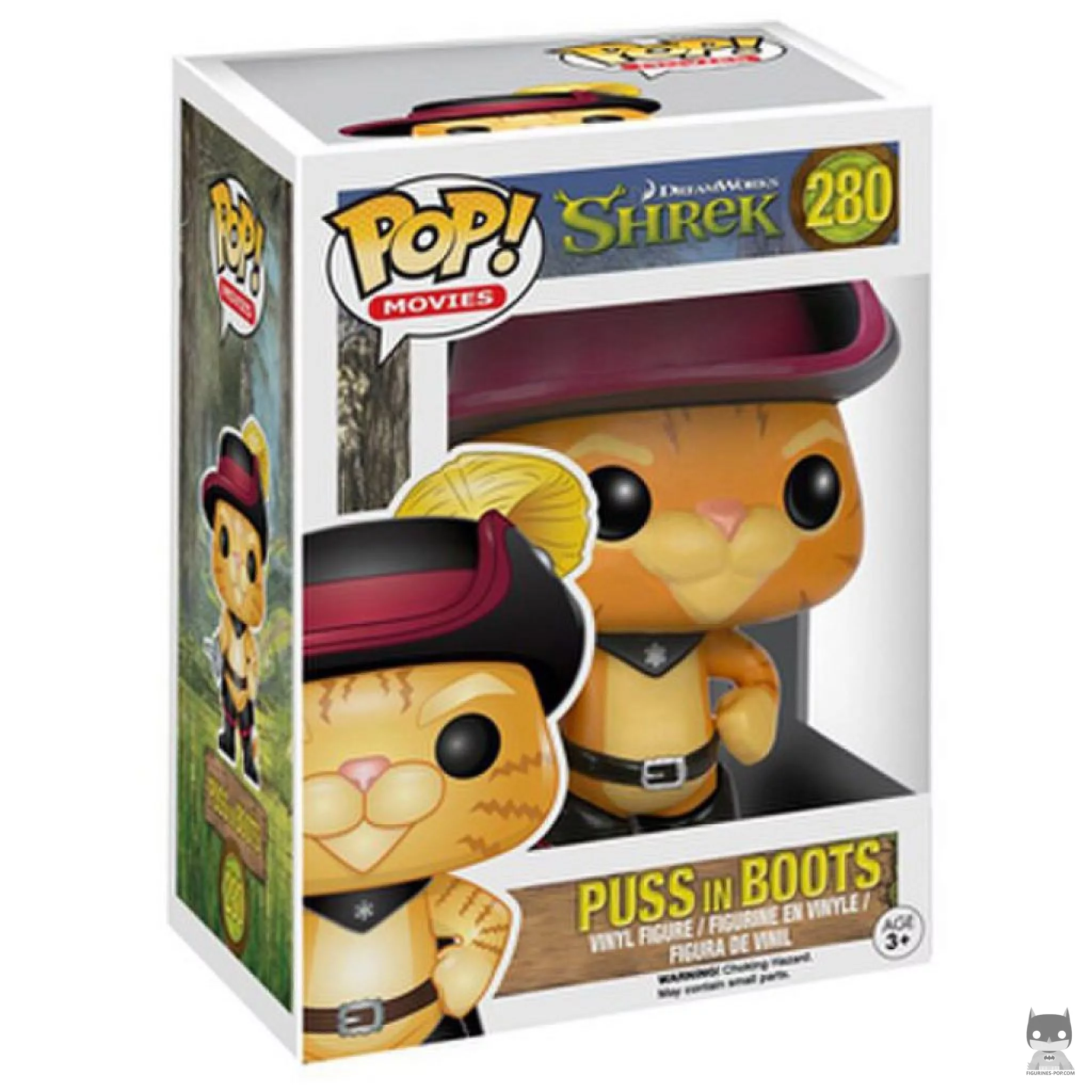 Puss In Boots Funko Pop! figure in its box