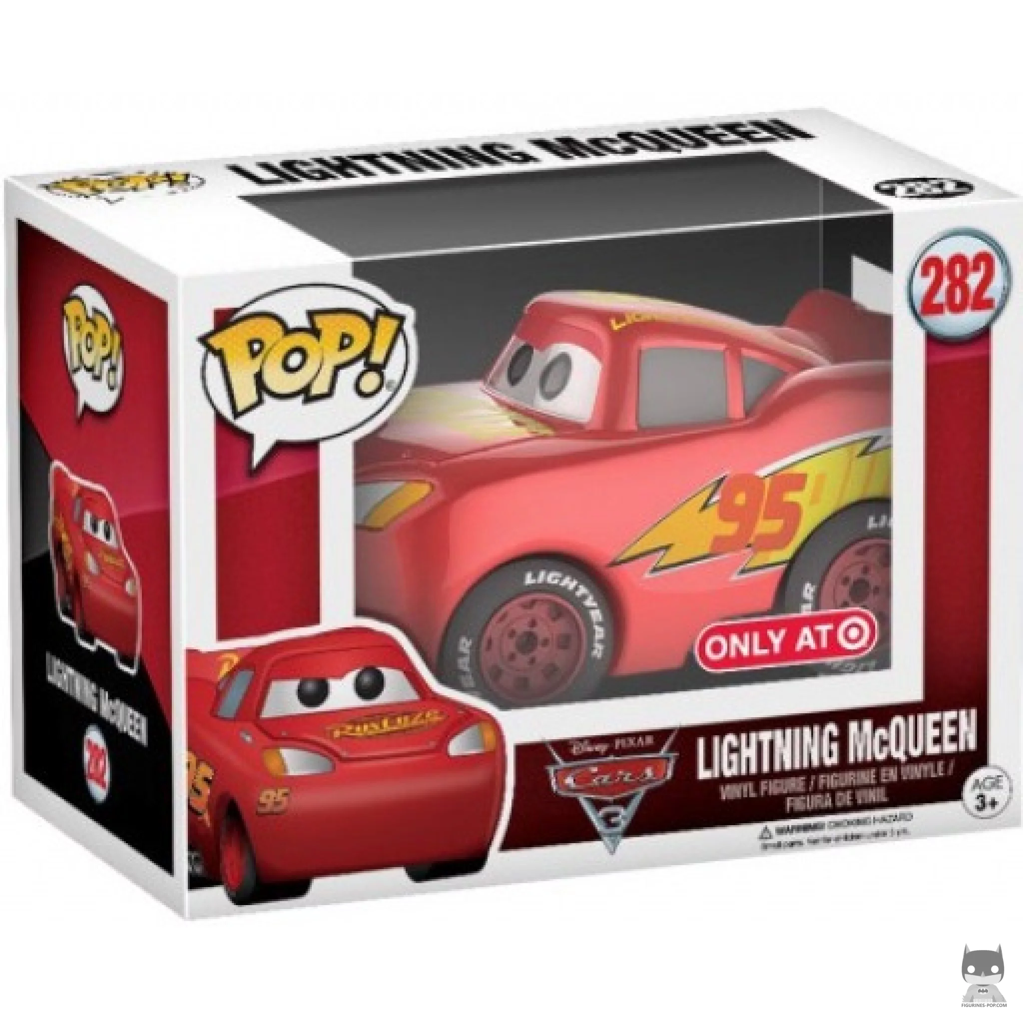 Lightning McQueen (Chrome) Funko Pop! figure in its box