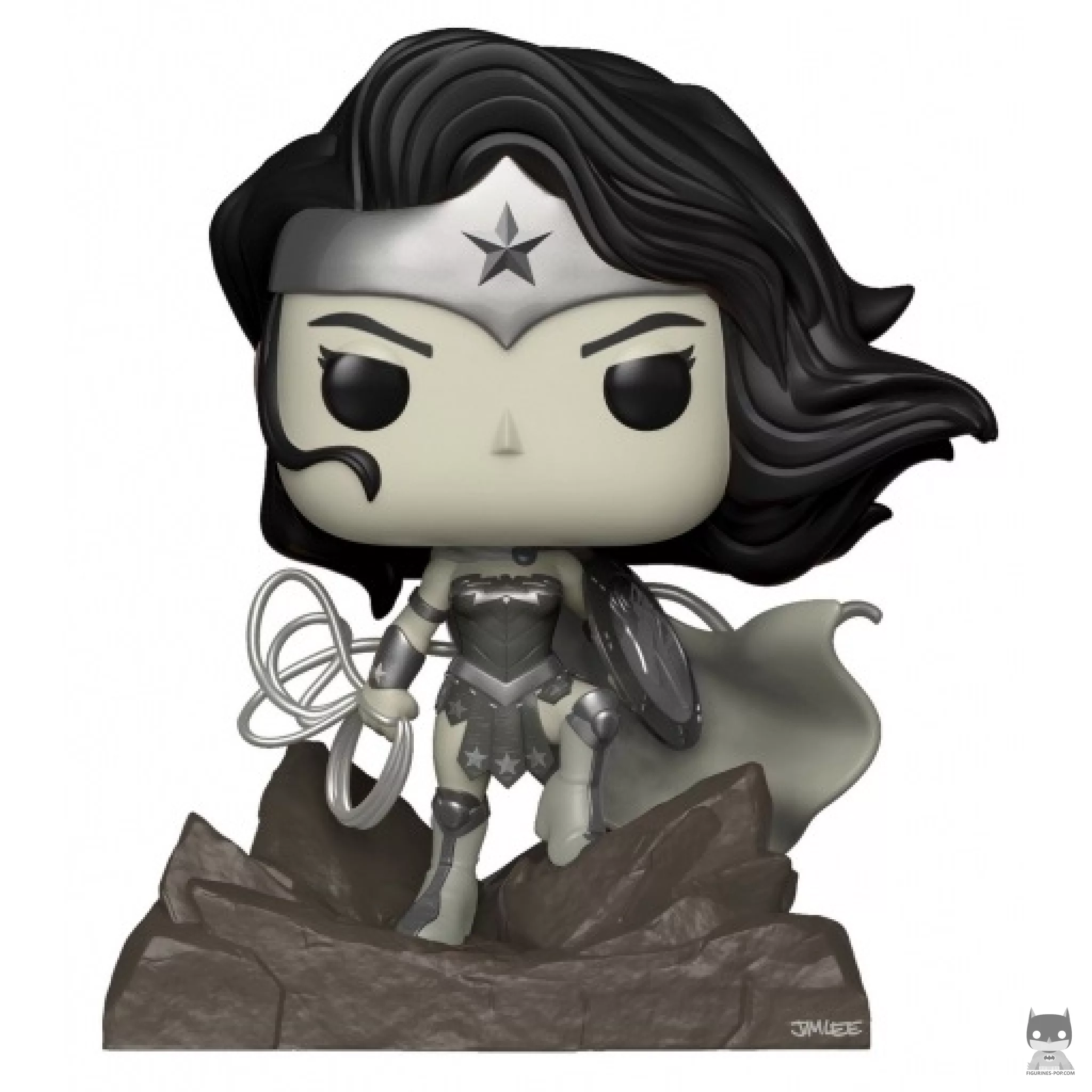 Wonder Woman (Black & White) Funko Pop! figure (DC Jim Lee Deluxe)