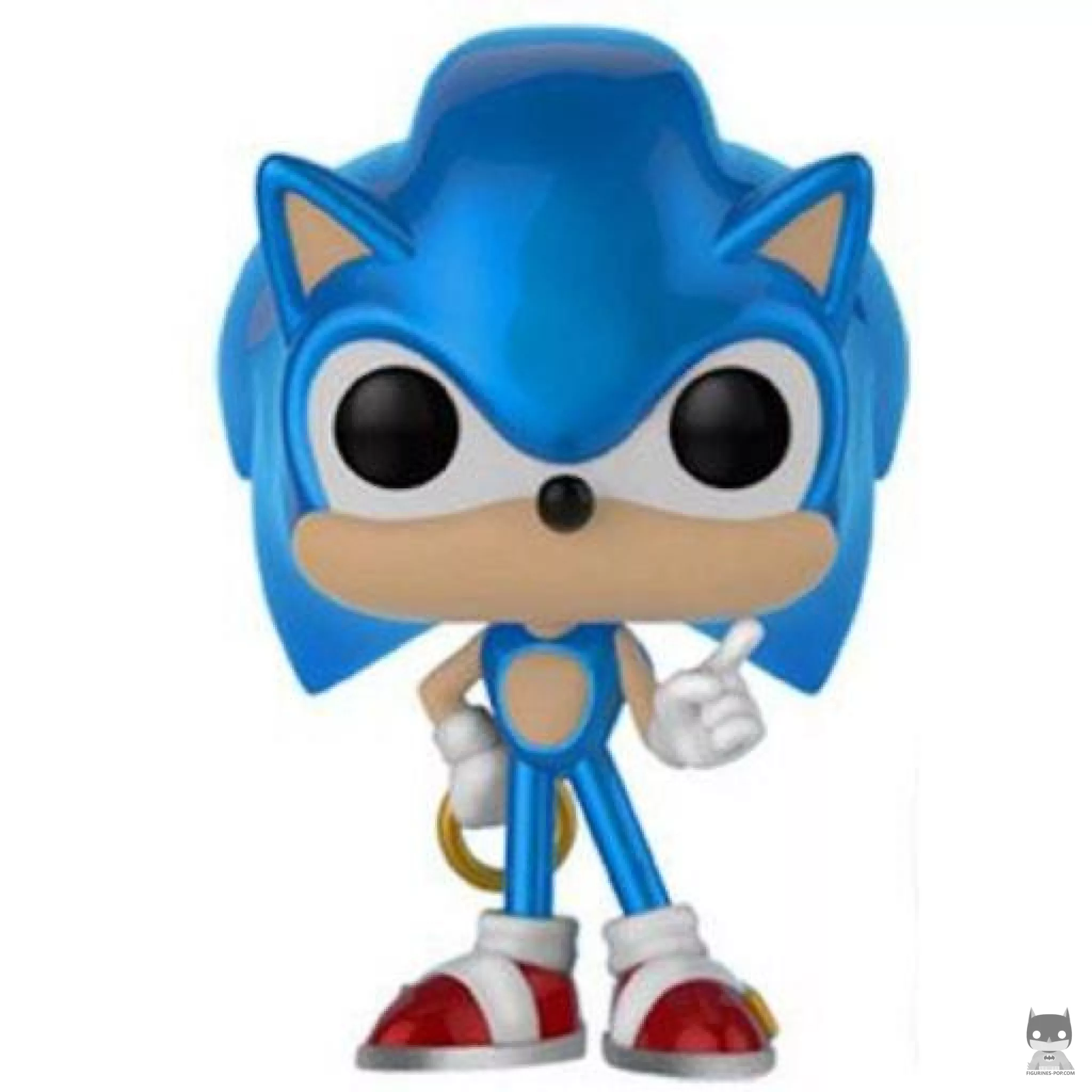 Sonic with Ring (Metallic) Funko Pop! figure (Sonic The Hedgehog)
