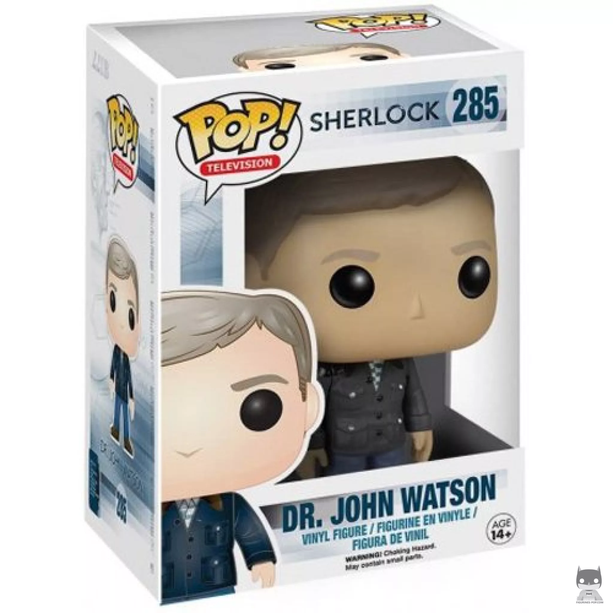 Dr. John Watson Funko Pop! figure in its box
