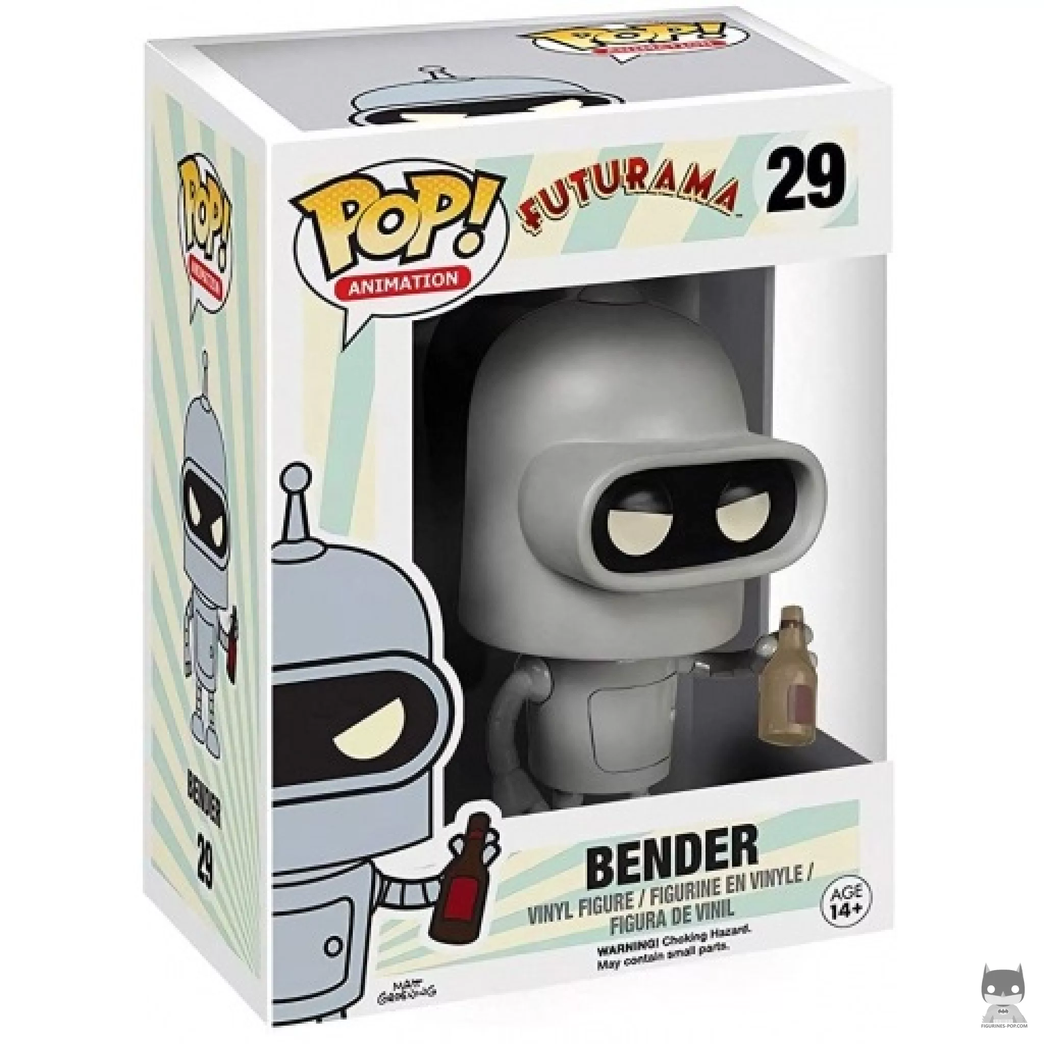 Bender Funko Pop! figure in its box