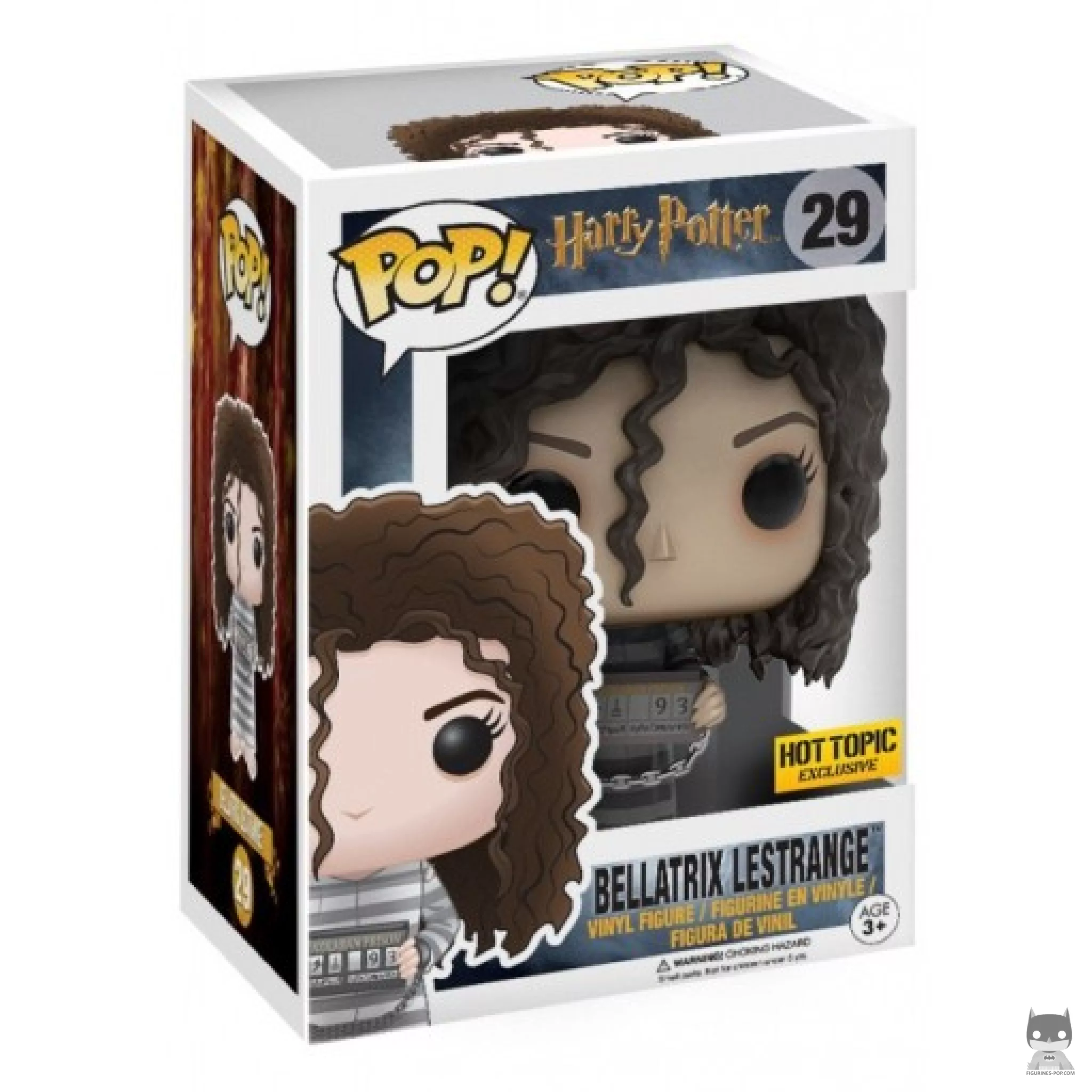 Bellatrix Lestrange Azkaban Funko Pop! figure in its box