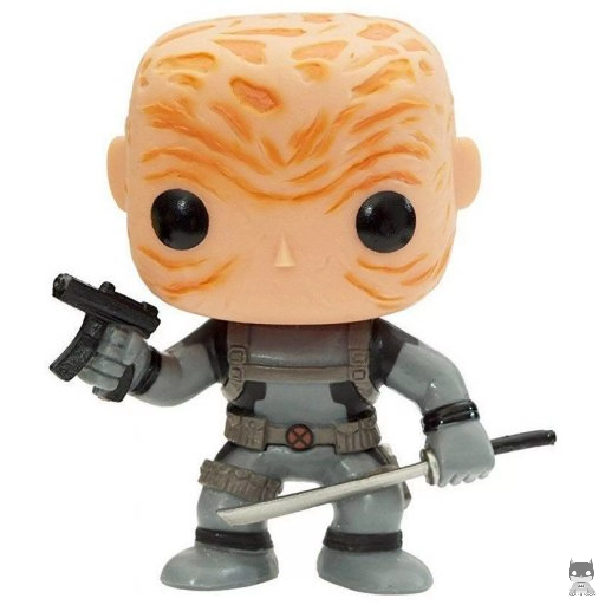 Deadpool Unmasked (Grey) Funko Pop! figure (Marvel Comics)