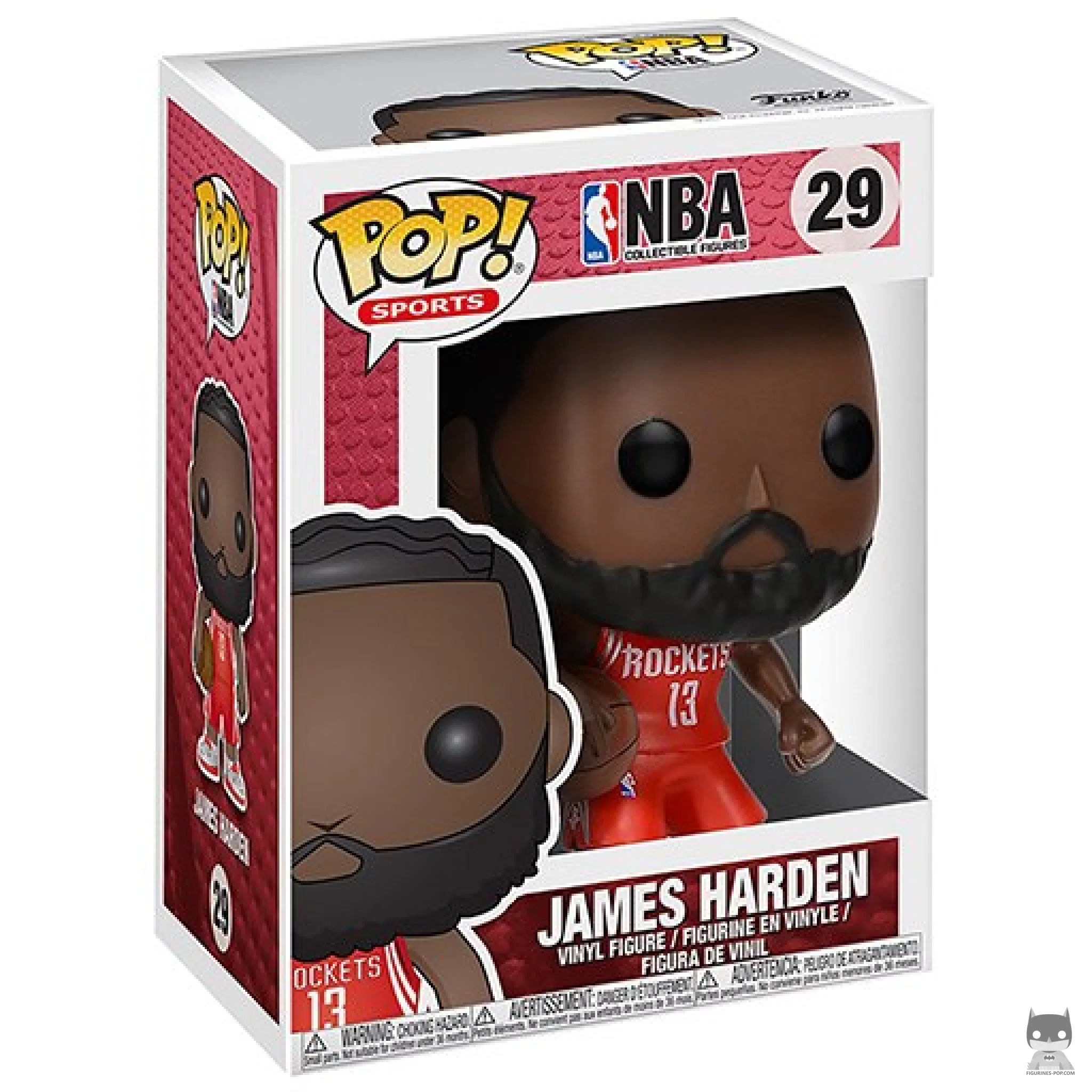 James Harden Funko Pop! figure in its box