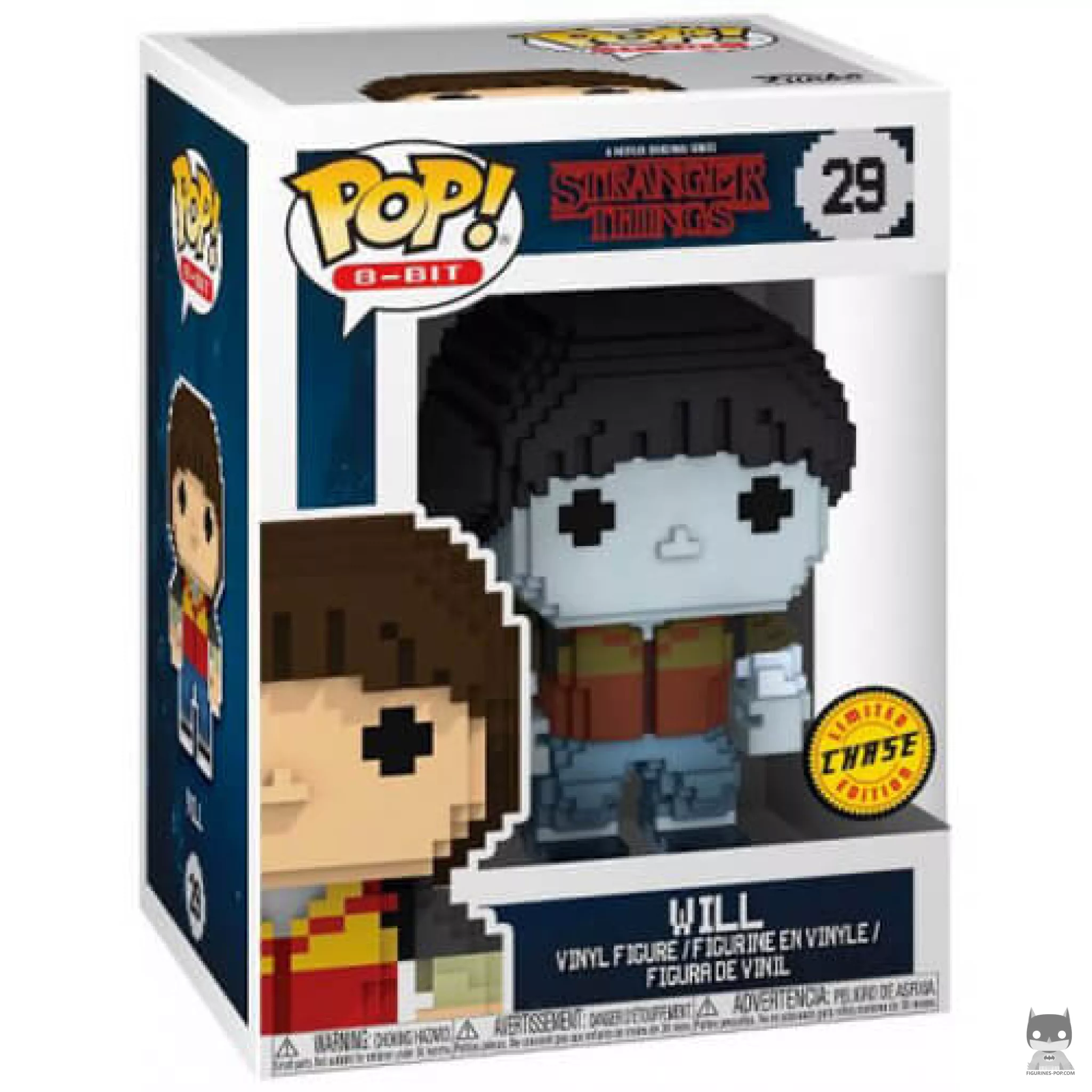 Will Upside Down (8-bit Chase) Funko Pop! figure in its box