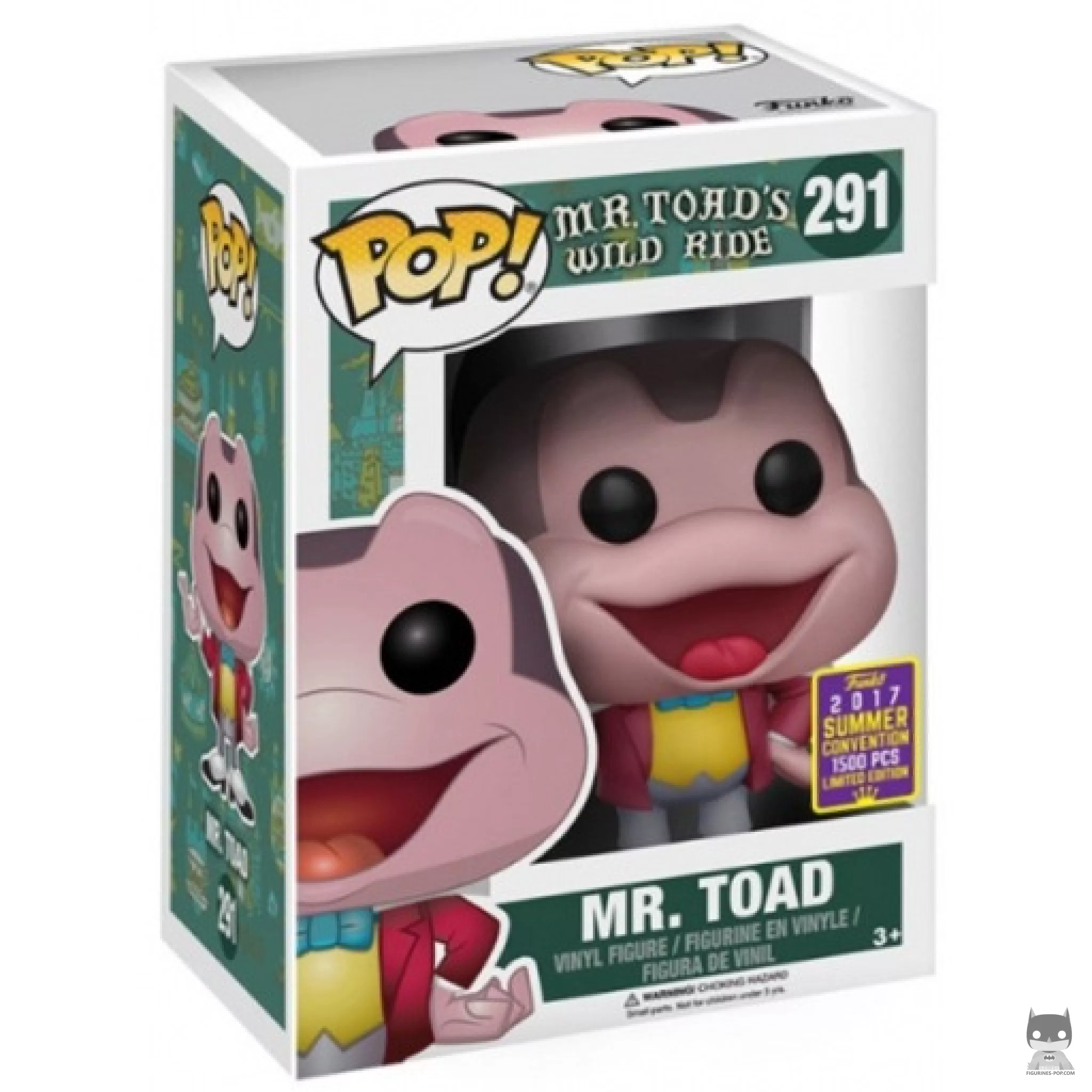 Mr. Toad Funko Pop! figure in its box