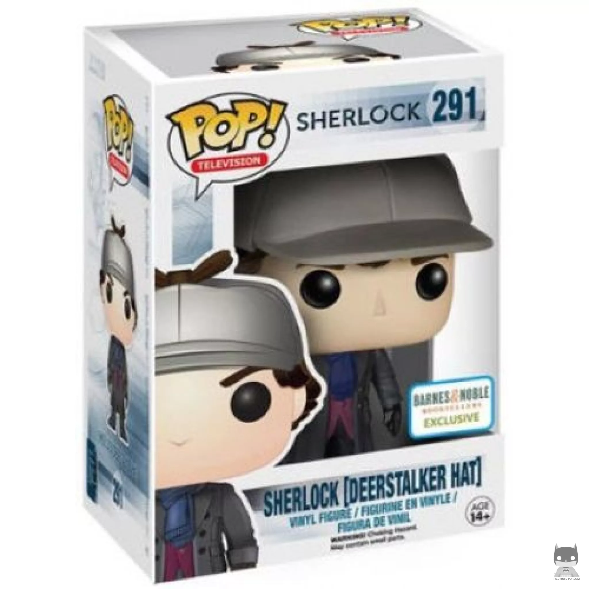 Sherlock Holmes (with Deerstalker) Funko Pop! figure in its box