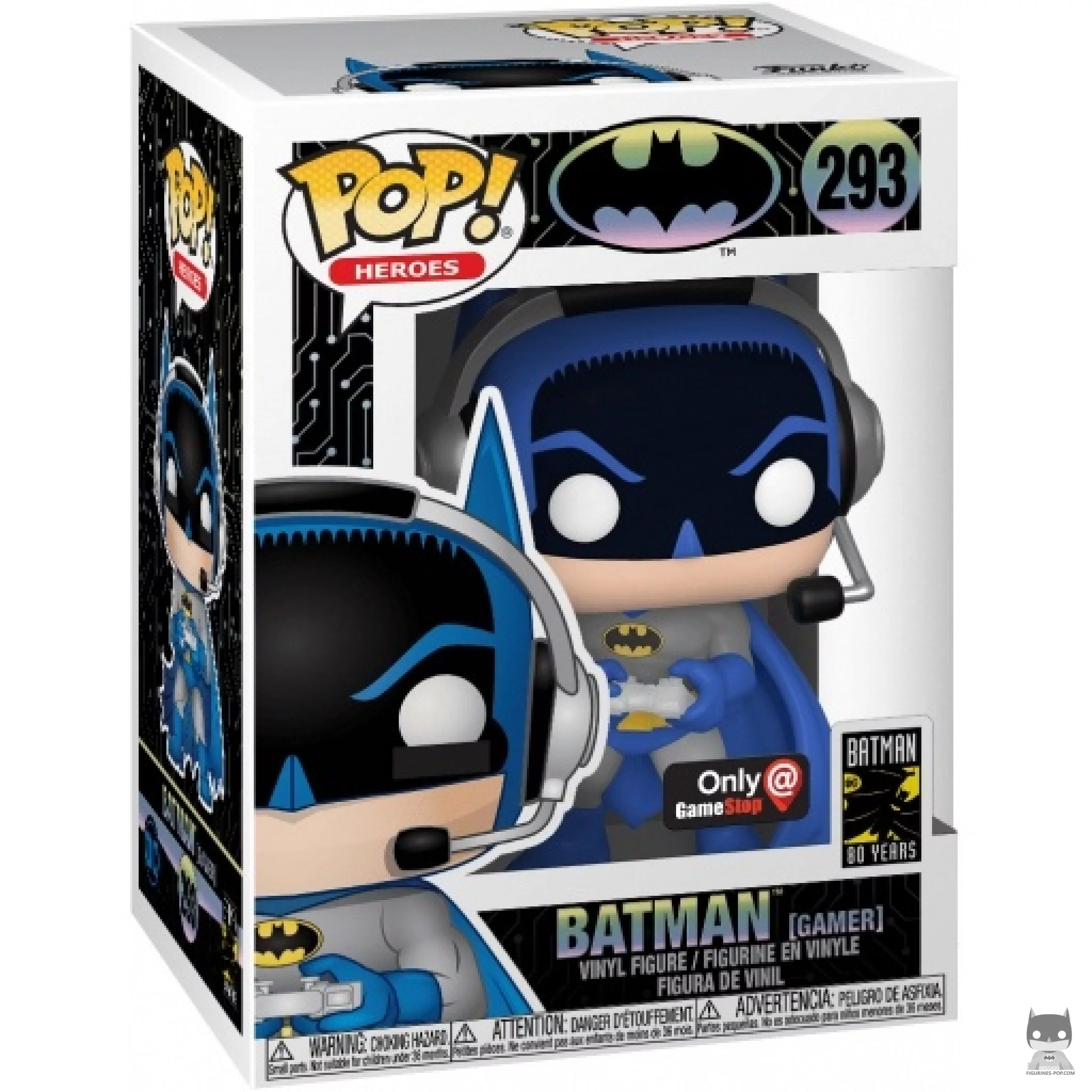 Batman Gamer Funko Pop! figure in its box