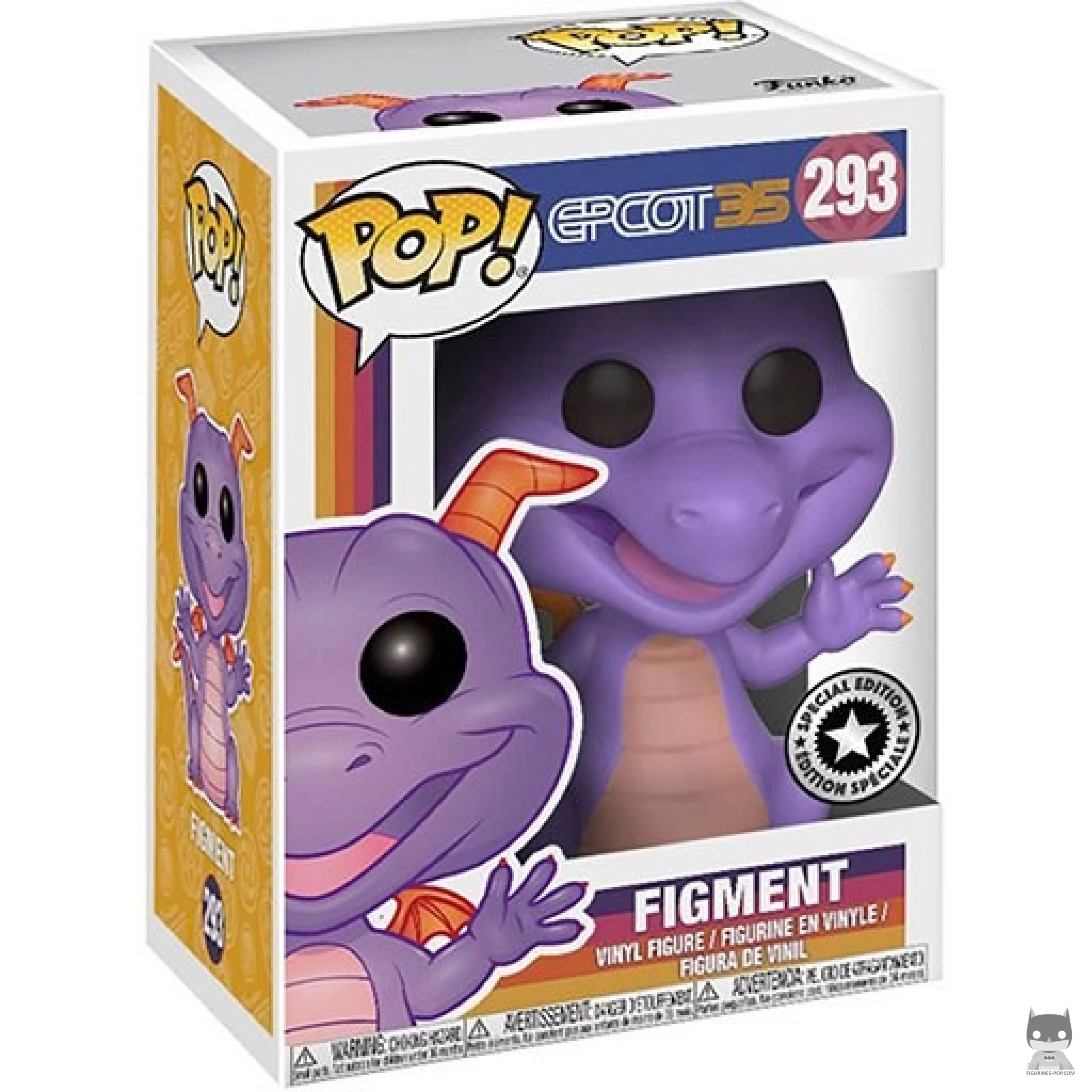 Figment Funko Pop! figure in its box