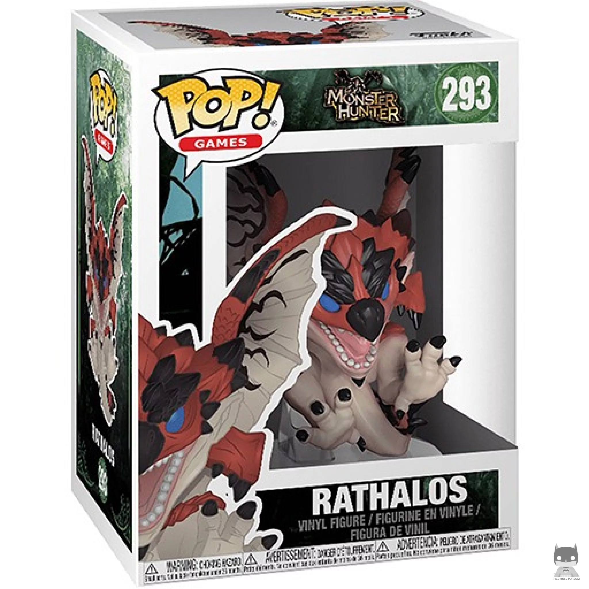 Rathalos Funko Pop! figure in its box