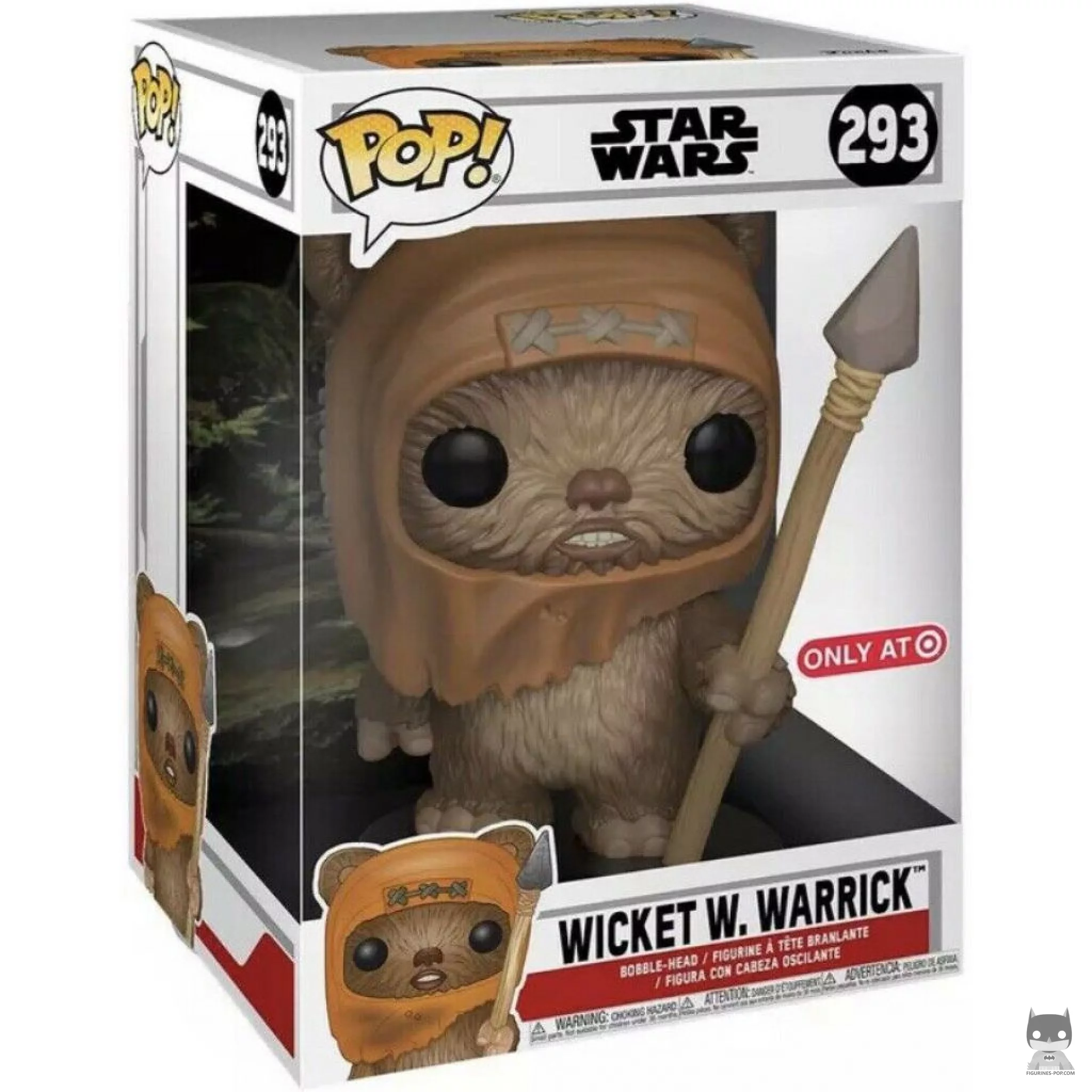 Wicket W. Warrick (Supersized) Funko Pop! figure in its box