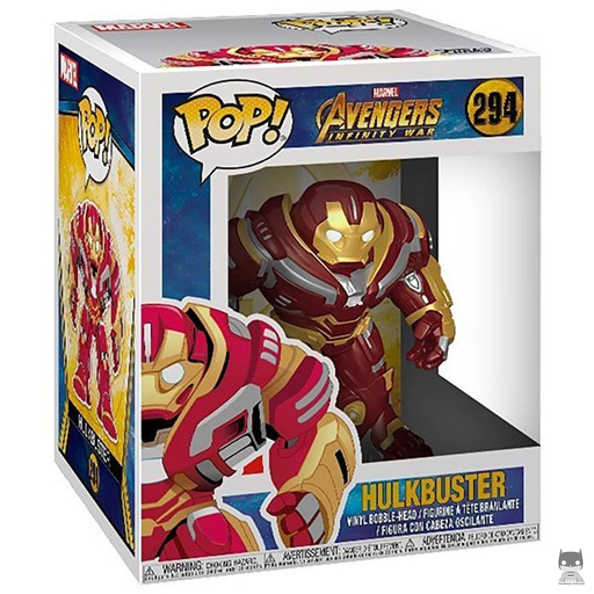 Hulkbuster (Supersized) Funko Pop! figure in its box