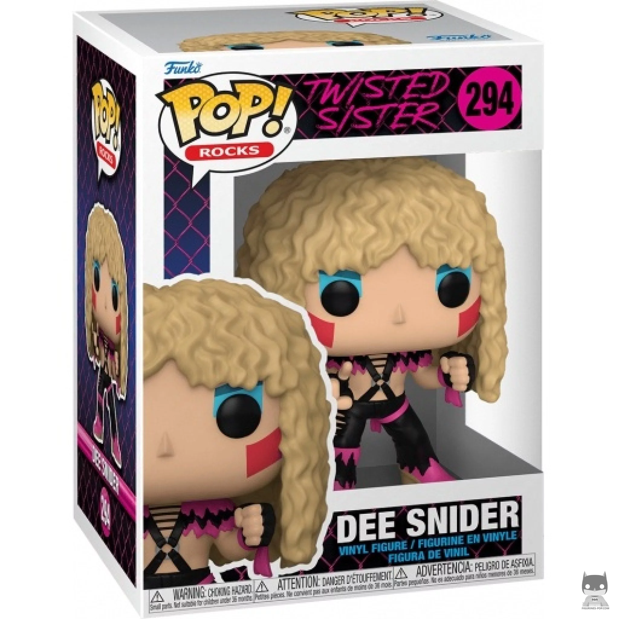 Dee Snider Funko Pop! figure in its box