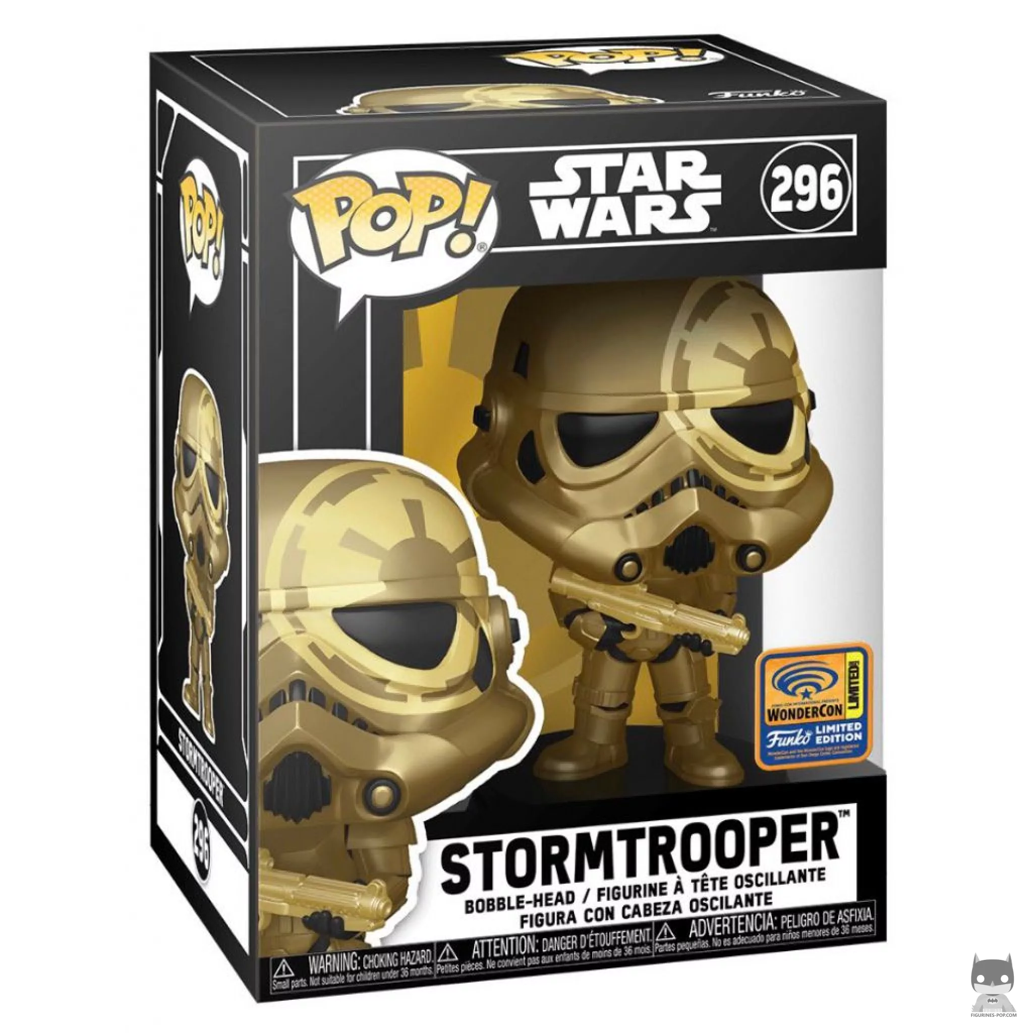 Stormtrooper Funko Pop! figure in its box