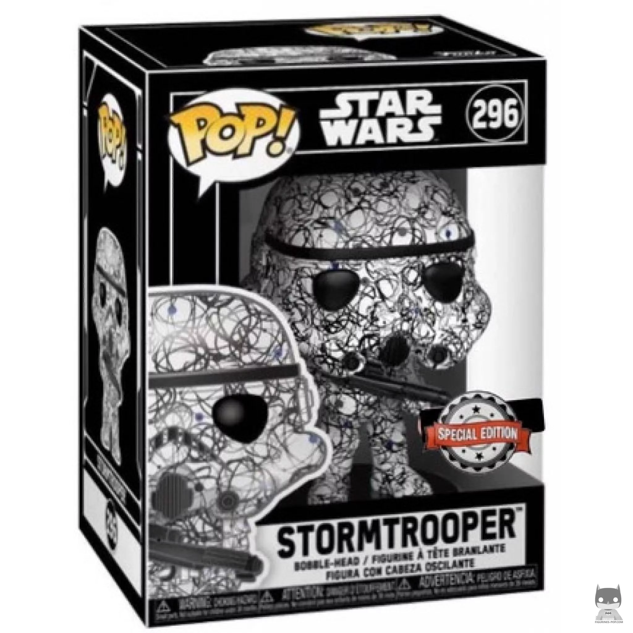 Stormtrooper Funko Pop! figure in its box