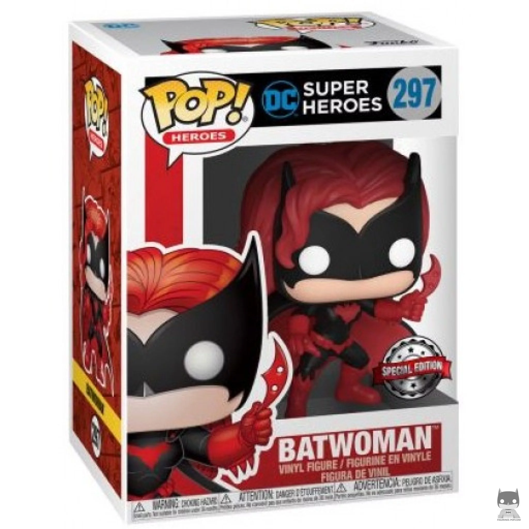 Batwoman Funko Pop! figure in its box