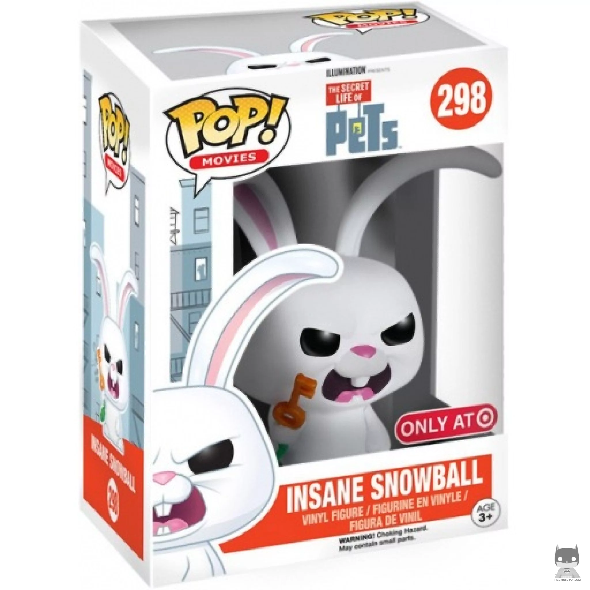 Insane Snowball Funko Pop! figure in its box