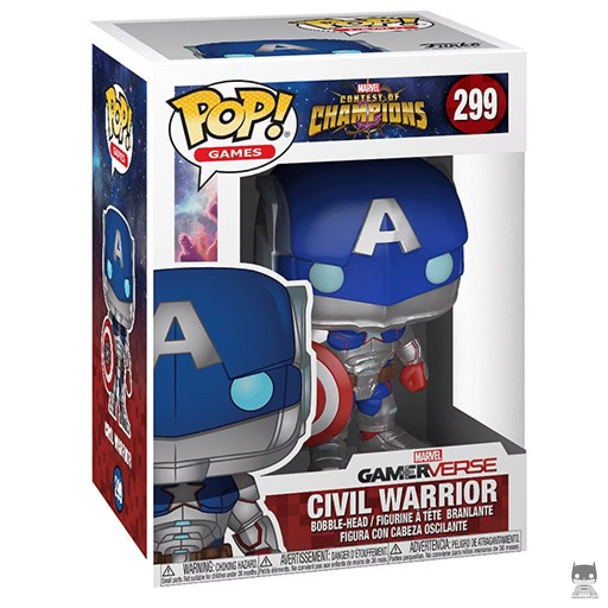 Civil Warrior Funko Pop! figure in its box